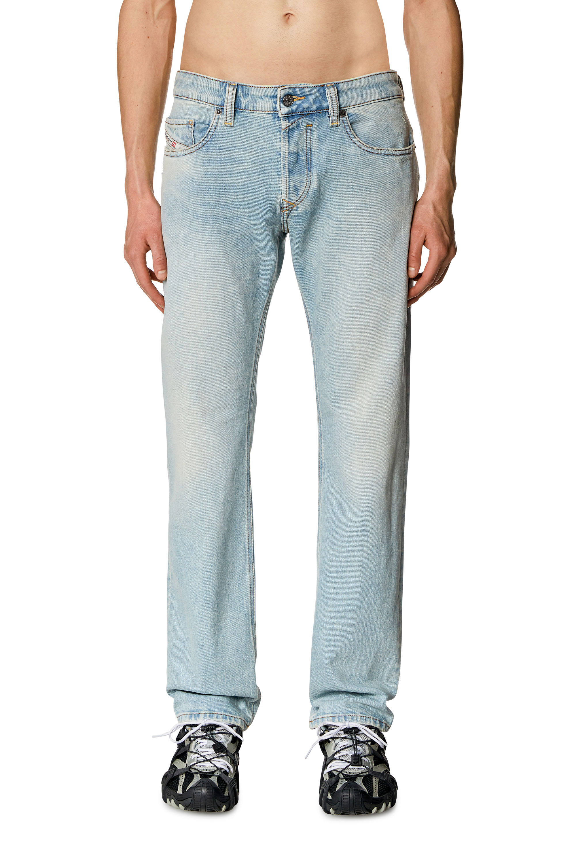 Diesel - Regular Jeans Safado 09H41 Uomo, Blu Chiaro - Image 2