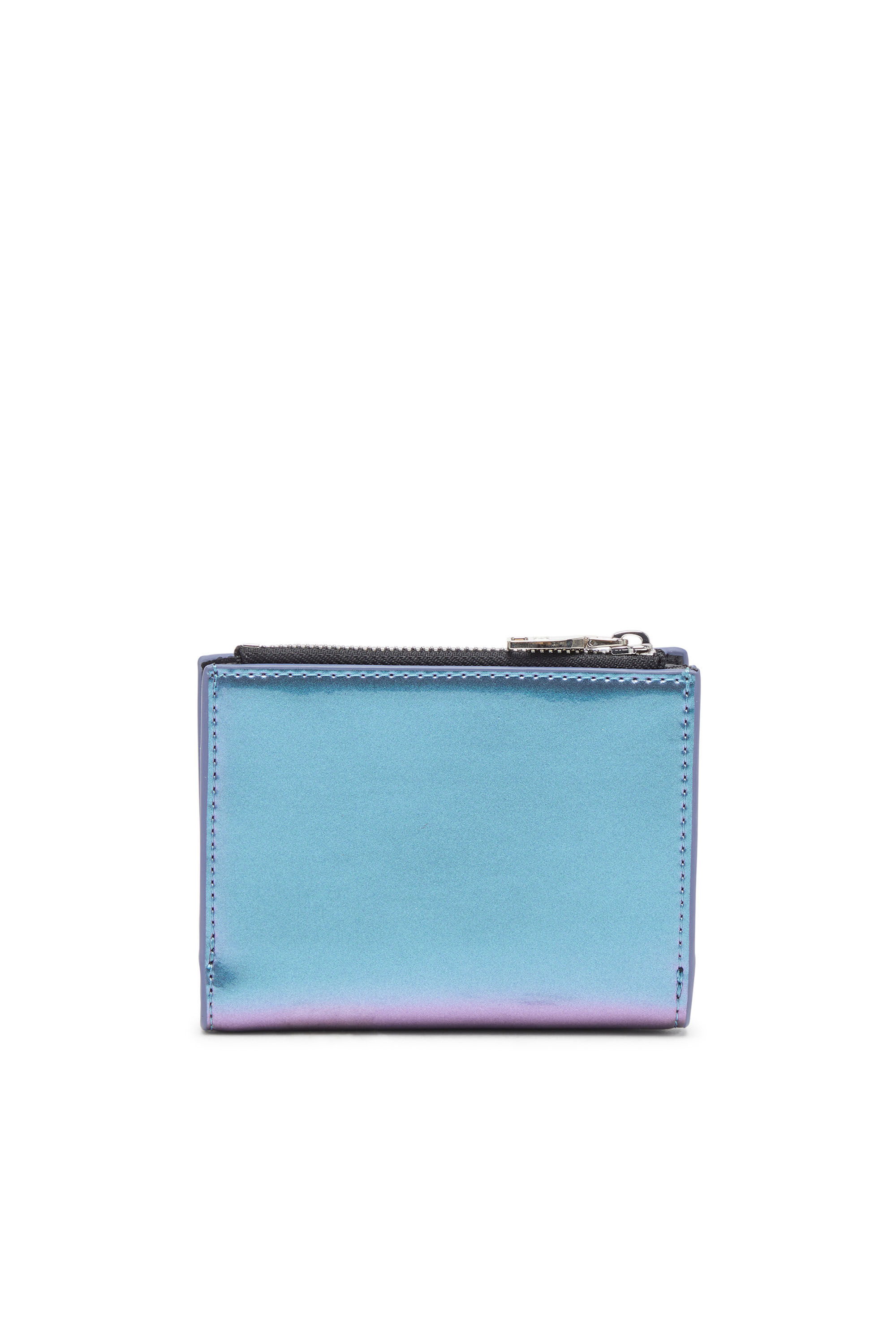 Diesel - 1DR BI-FOLD ZIP II, Azzurro - Image 2