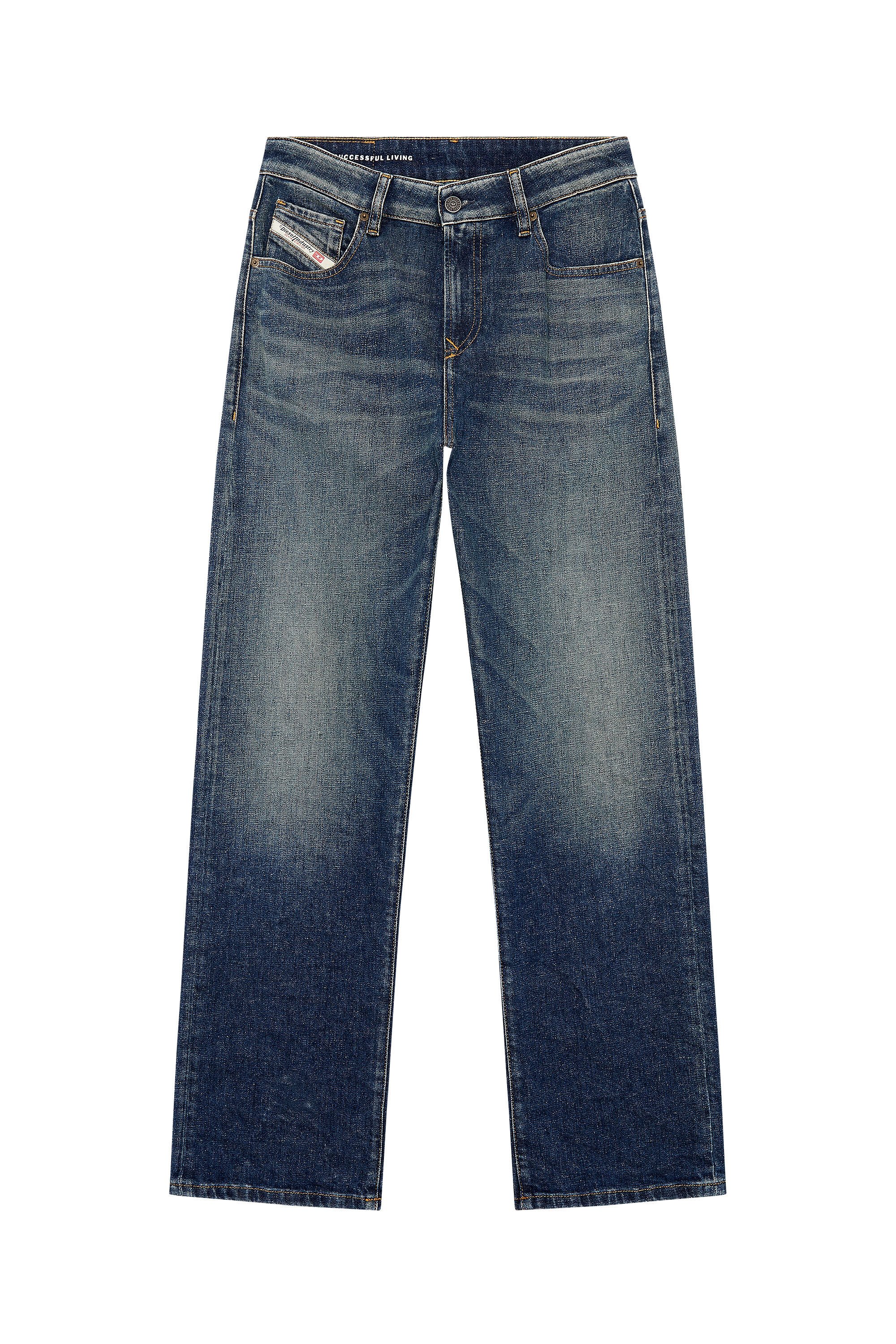 Diesel - Woman Straight Jeans 1999 D-Reggy 09H49, Dark Blue - Image 2