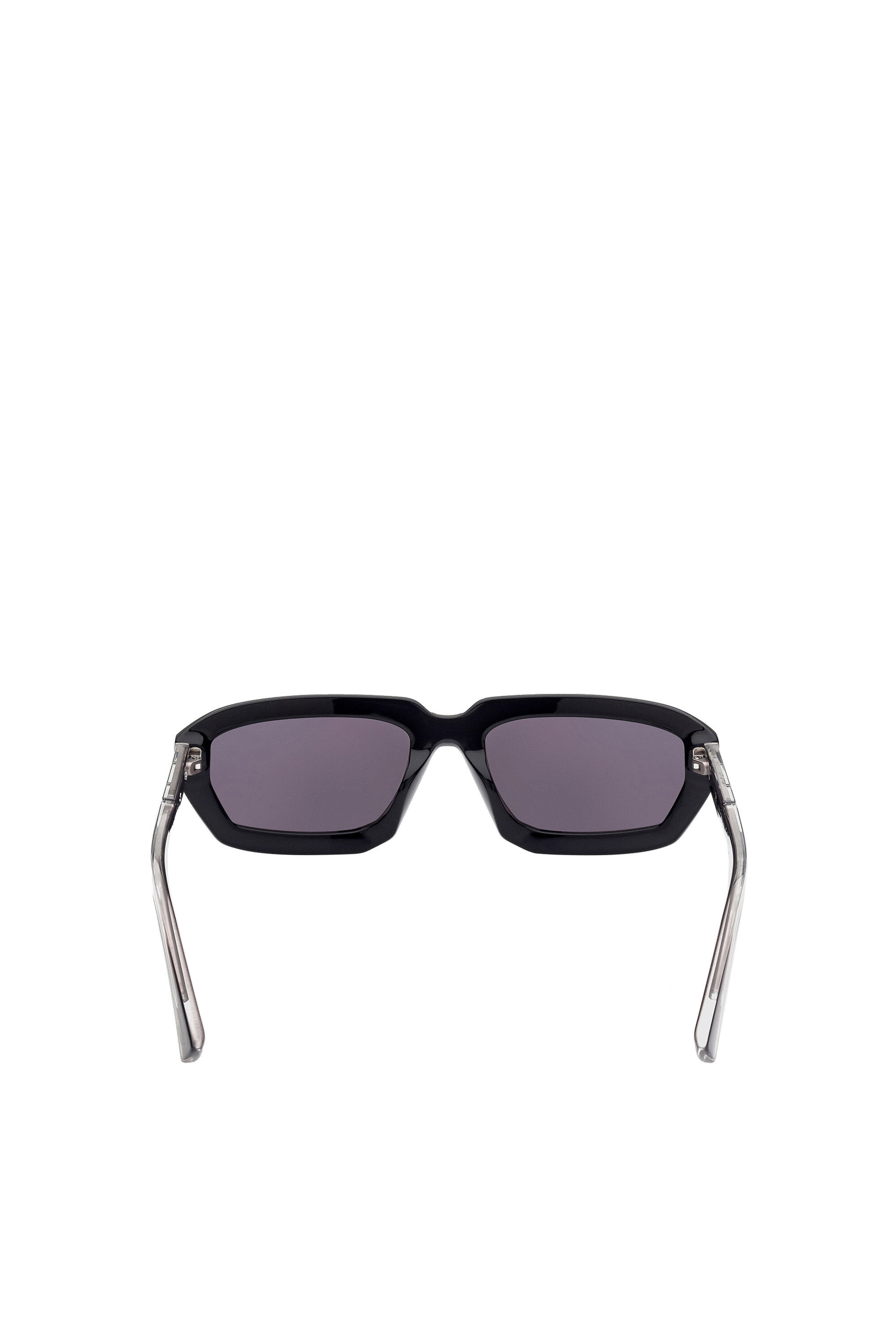 Diesel - DL0347, Occhiali anni '90 dai volumi bold Unisex in Nero - 3