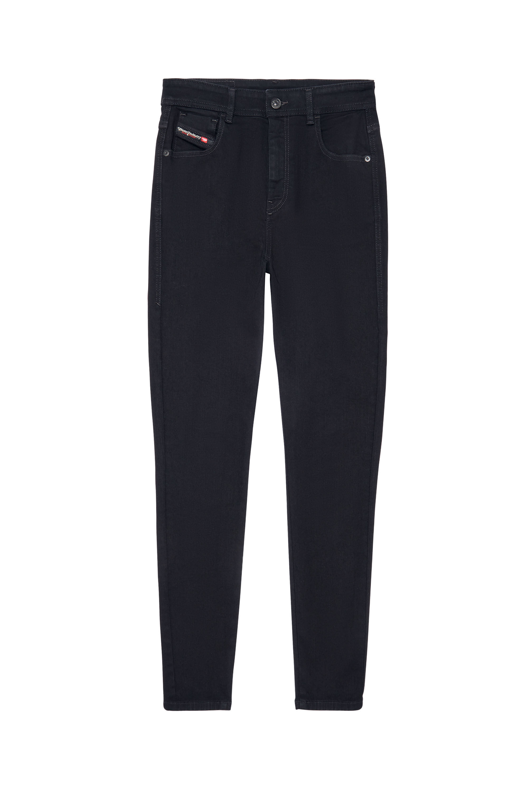 1984 SLANDY-HIGH Woman: Super Skinny Stretch Jeans | Black/Dark