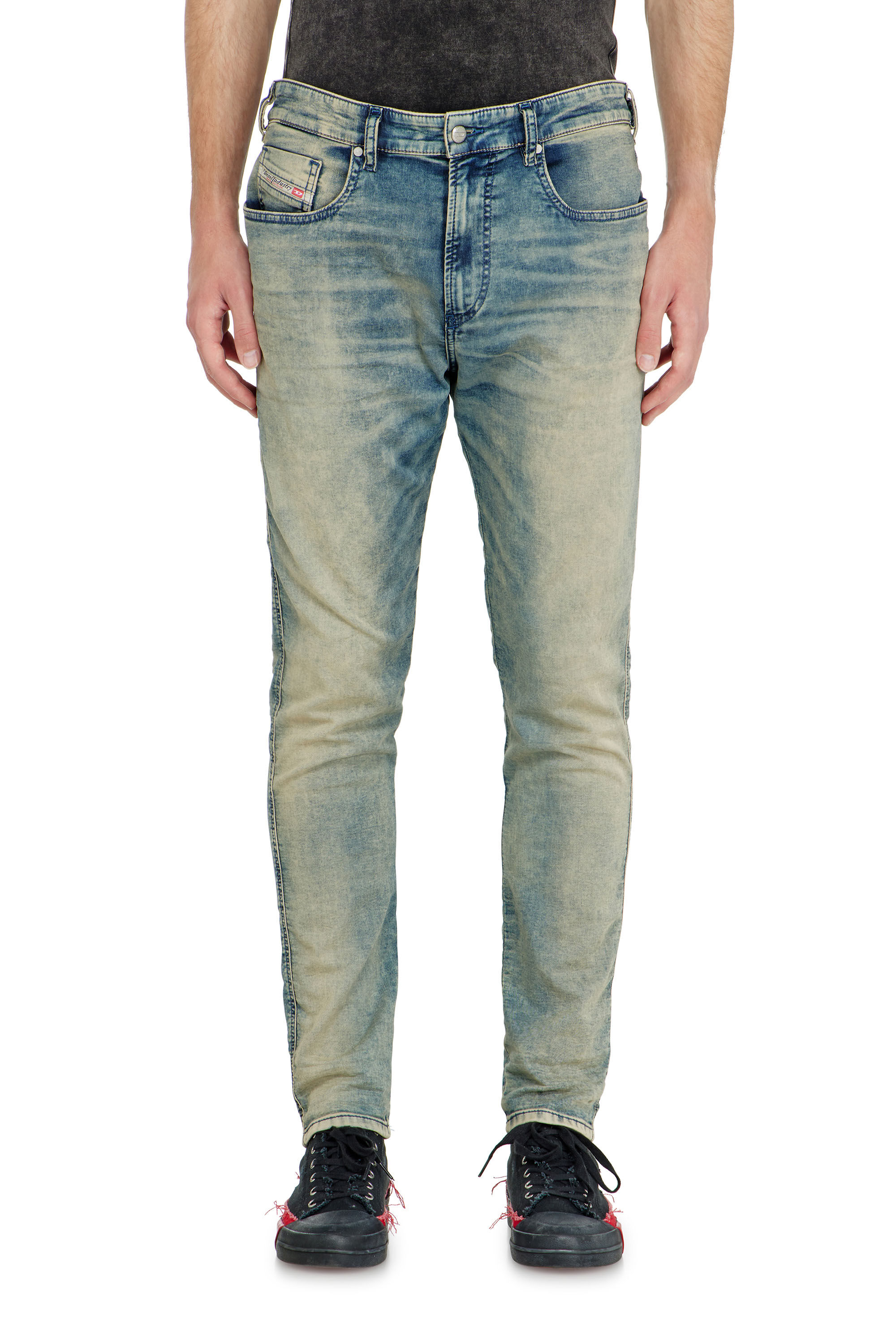 Diesel - Slim 2062 D-Strukt Joggjeans&reg; 09P60 Uomo, Blu medio - Image 2