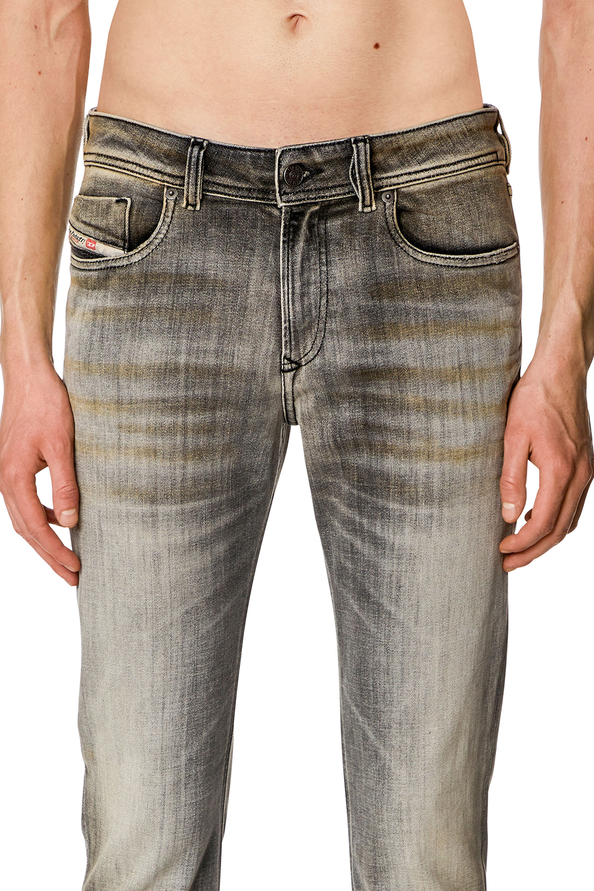 Jeans Uomo Skinny Grigio 1979 Sleenker Diesel