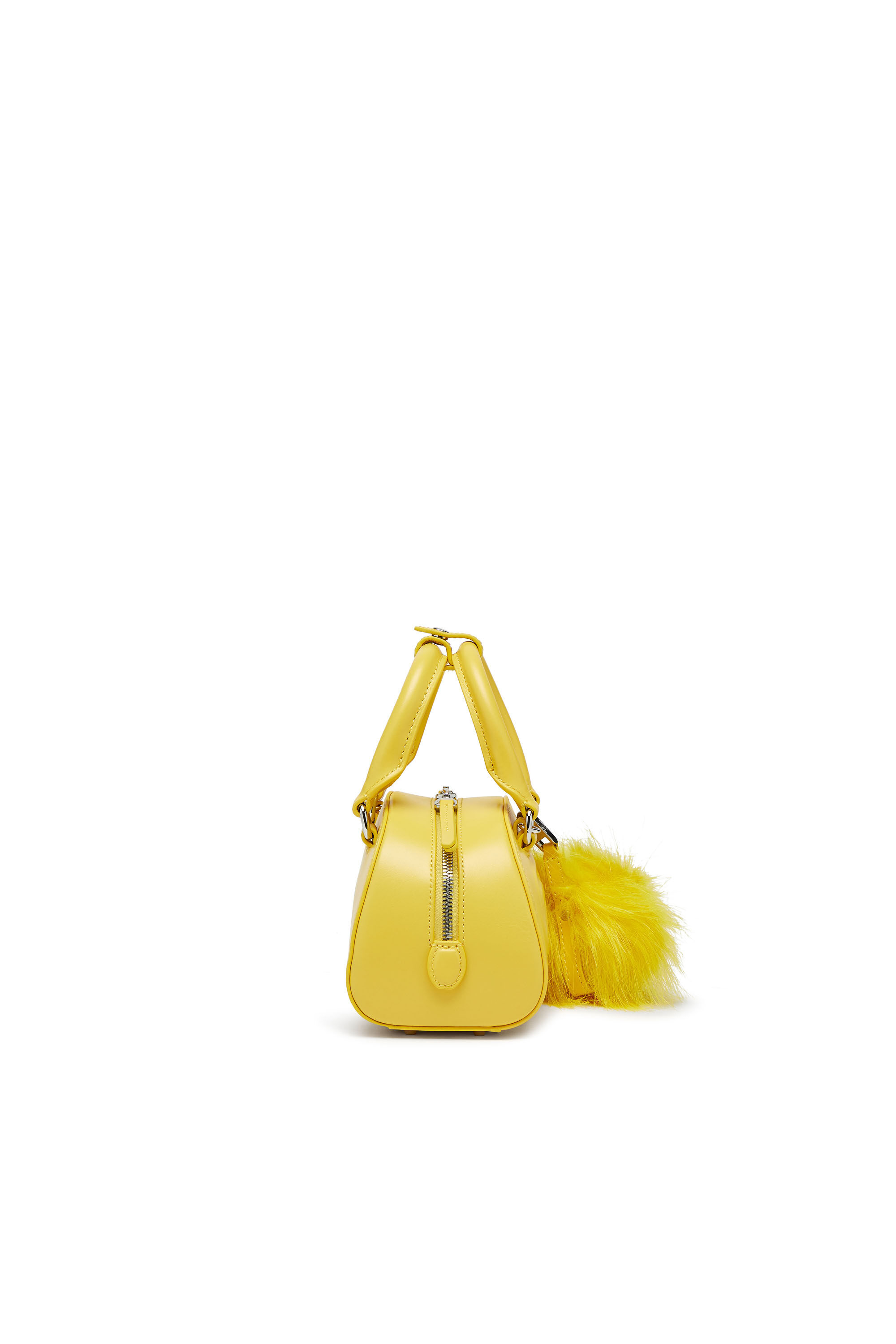 Diesel - 1DR DOME CROSSBODY, 1DR DomeBorsa bowling mini in nappa Donna in Giallo - 3