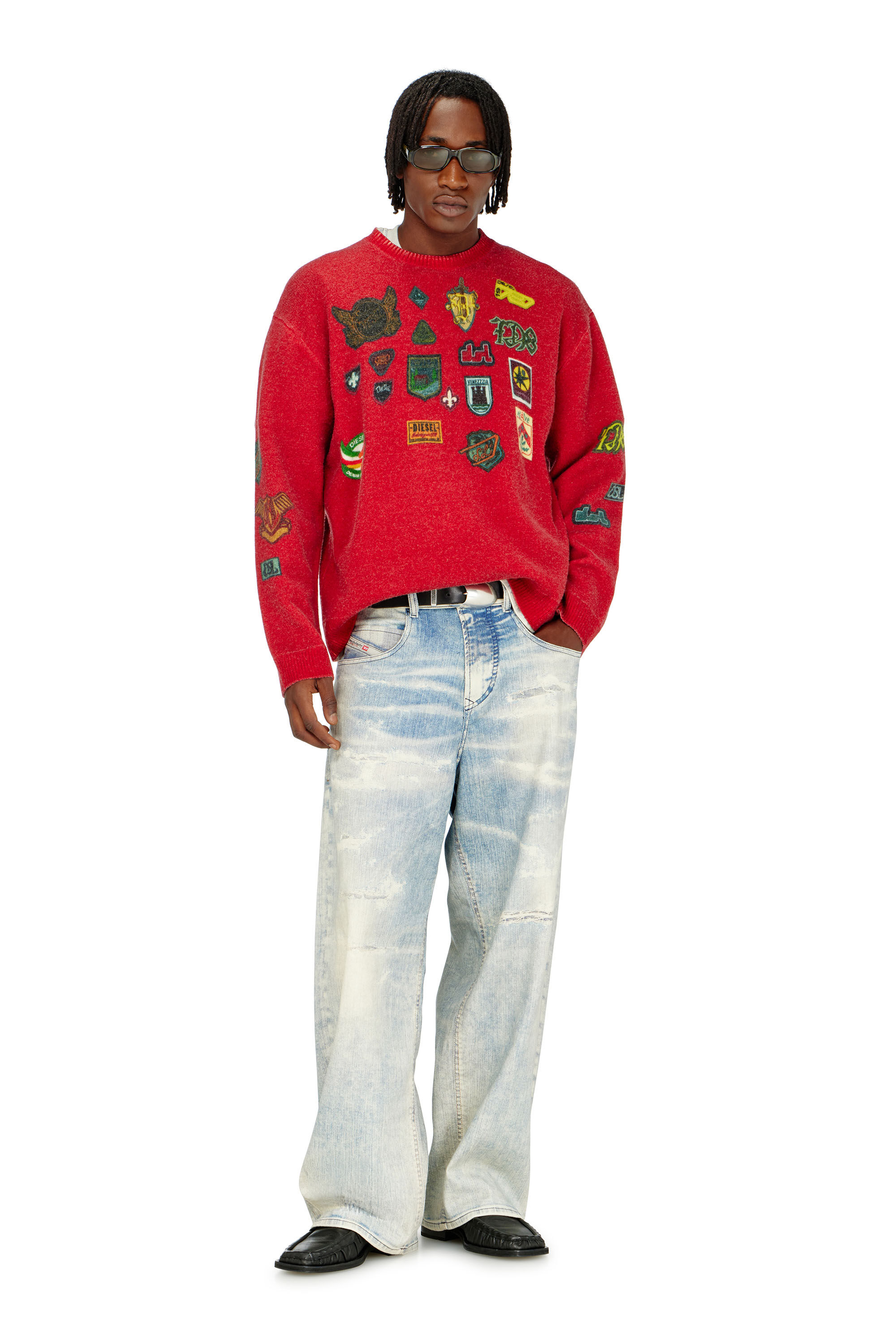 Diesel - Relaxed 2097 D-Enim-M Joggjeans&reg; 068XM Unisex, Blu Chiaro - Image 1