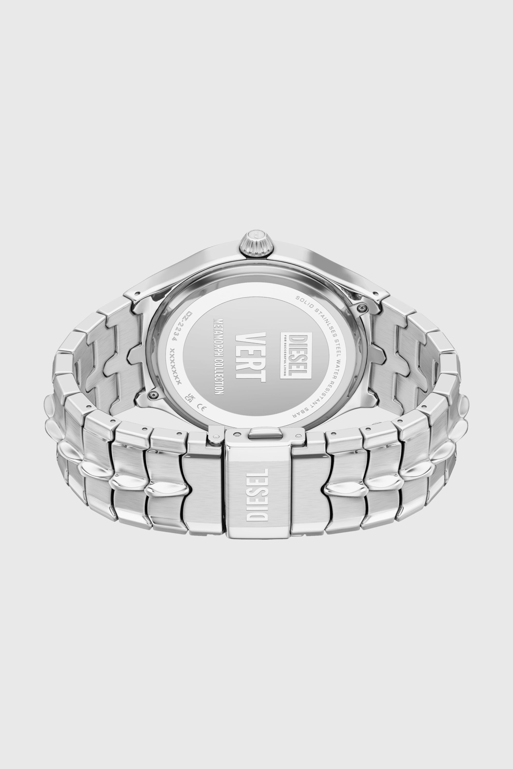 Diesel - DZ2234 WATCH, Orologio Vert in acciaio inox Uomo in Argento - 6