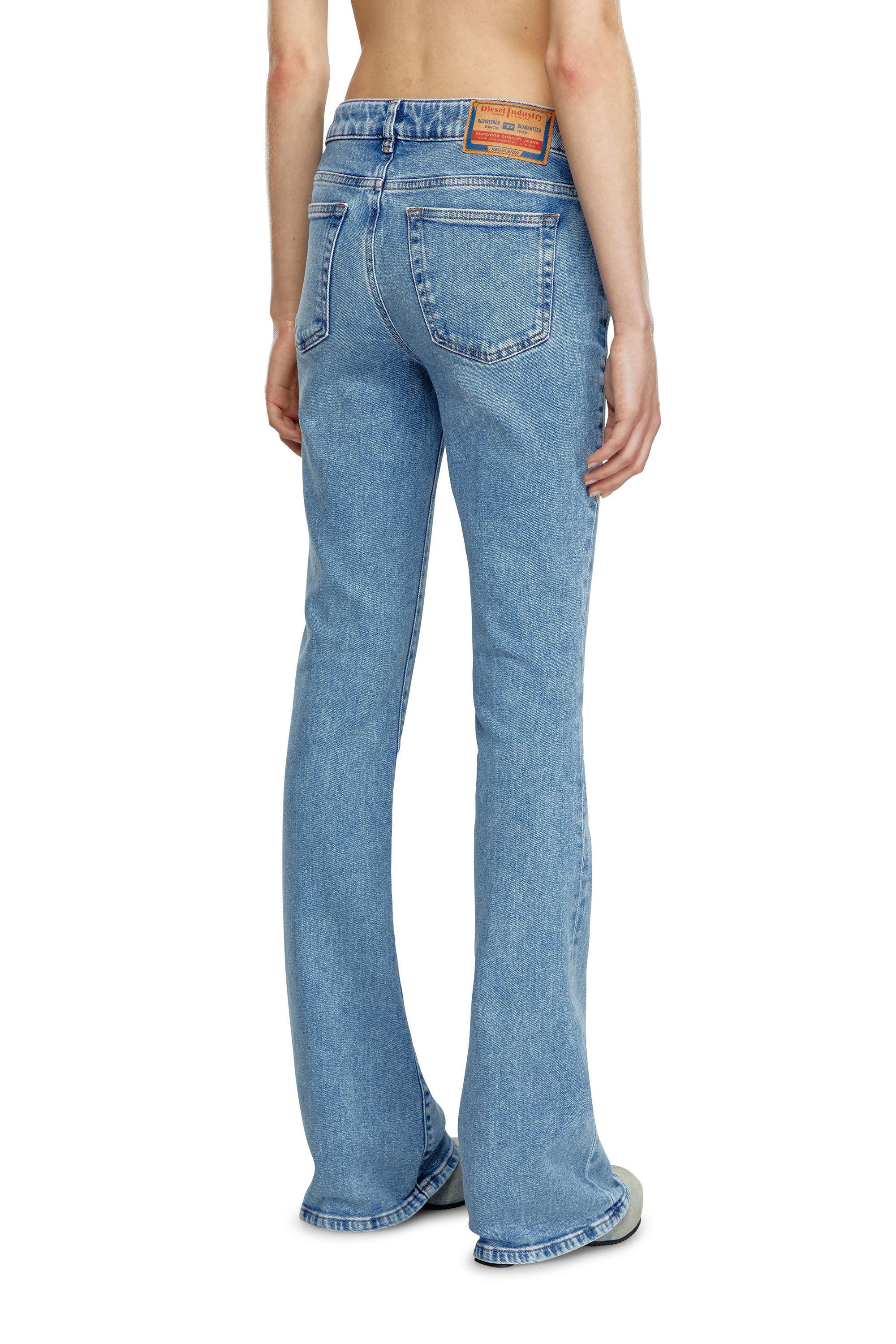 Diesel - Bootcut and Flare Jeans 1969 D-Ebbey 9B92L, Blu Chiaro - Image 4