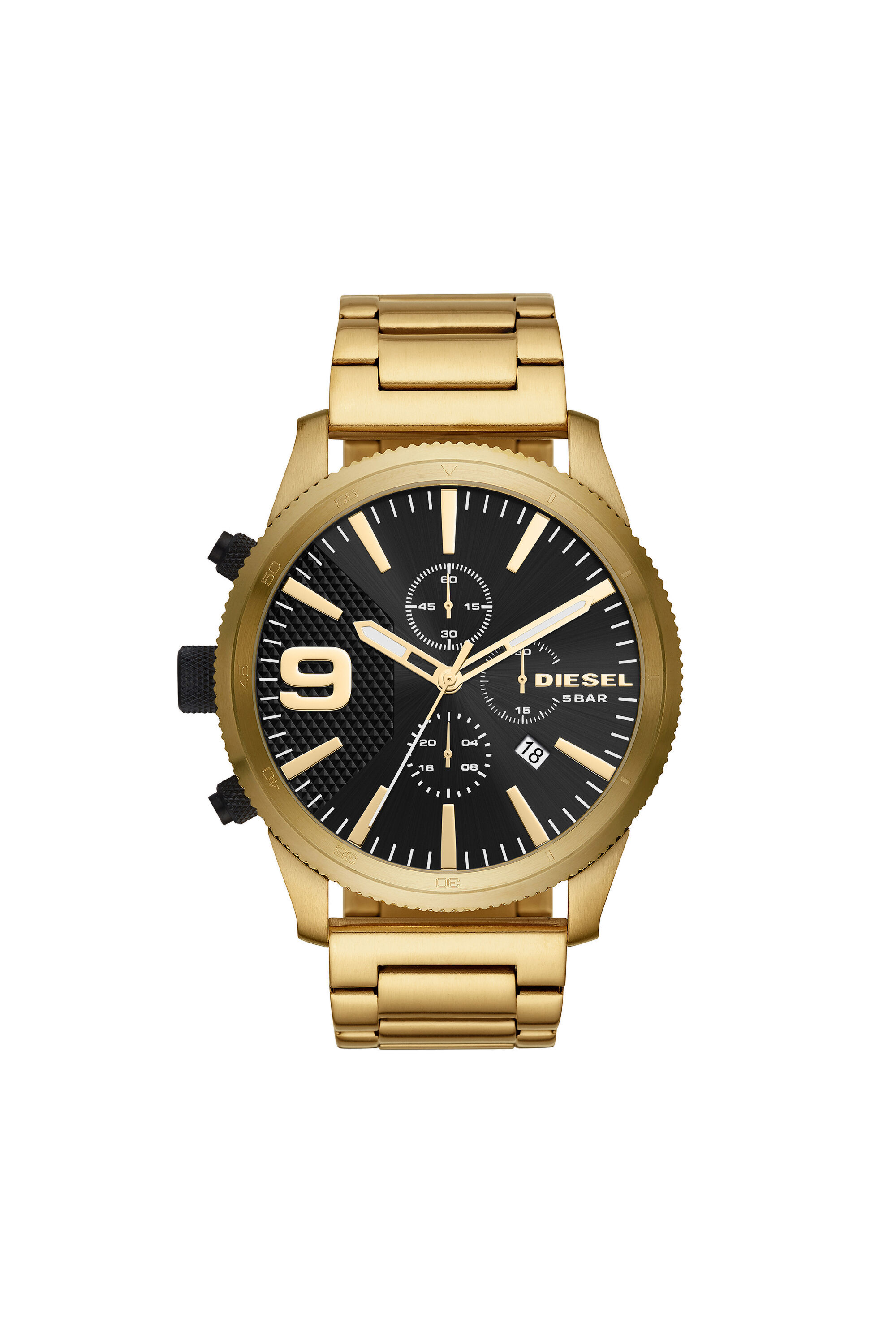 Diesel rasp chronograph best sale gold