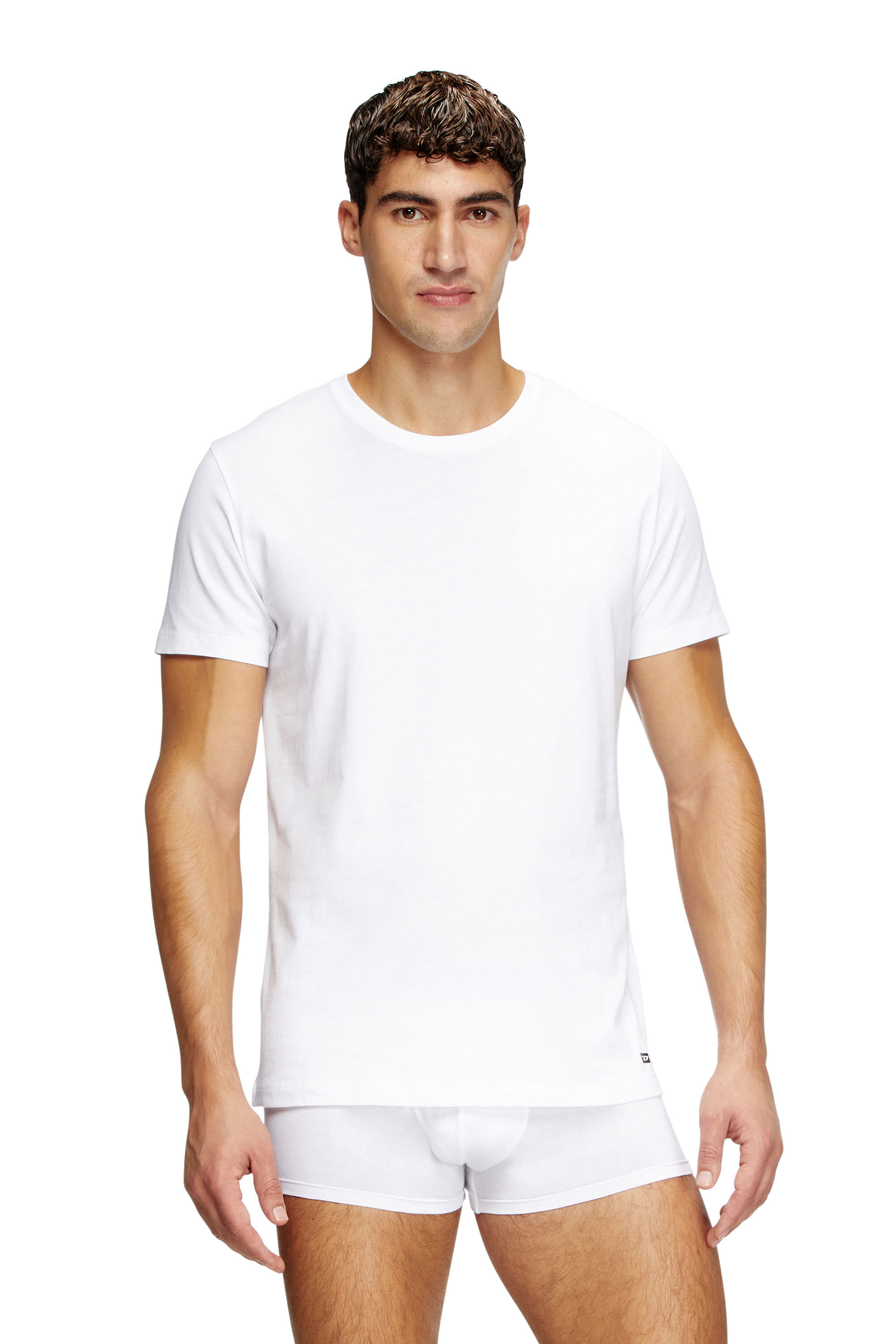 Diesel - RANDAL-D-BOX-3PACK, Set da tre di T-shirt Uomo in Bianco - 3