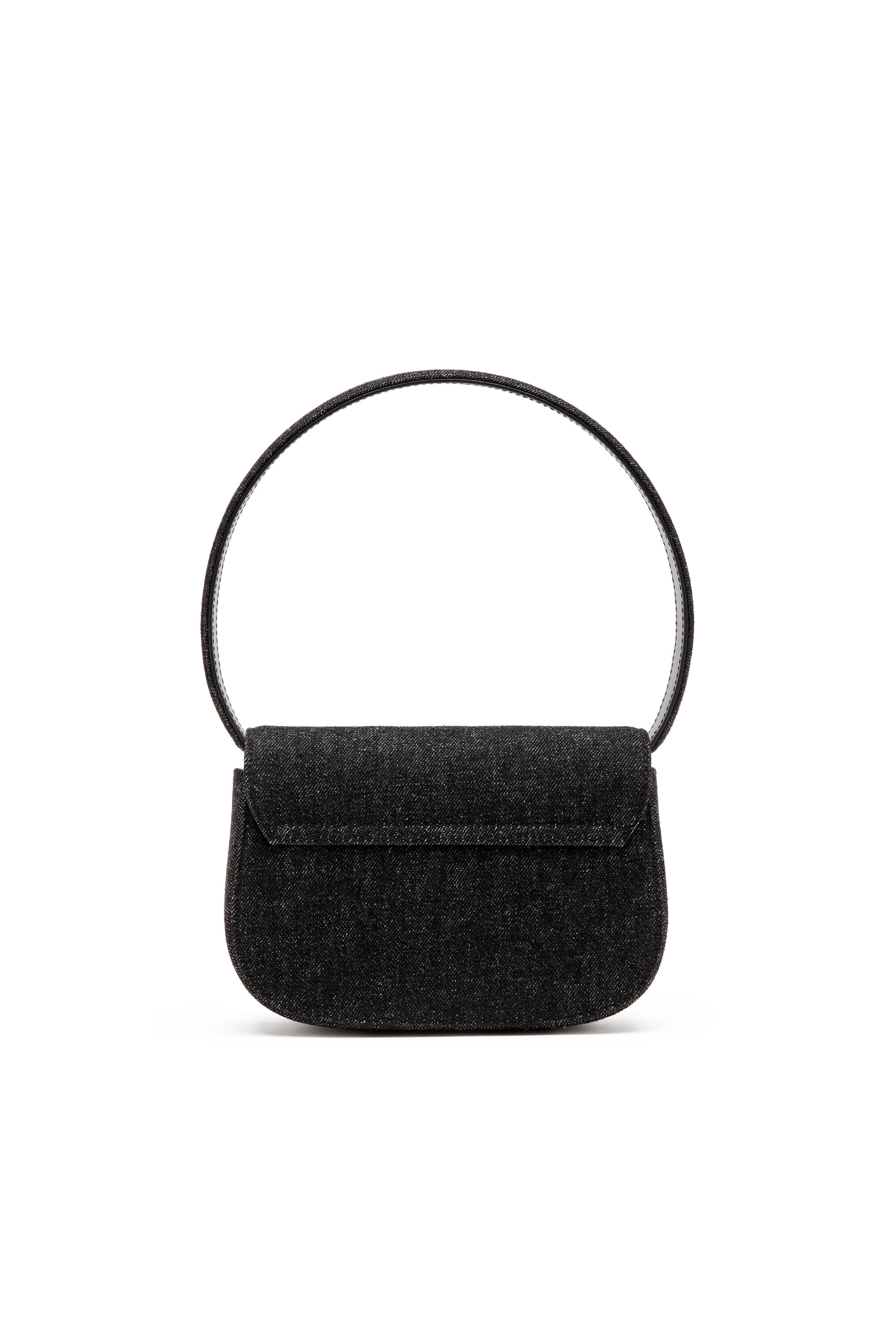 Diesel - 1DR, 1DR-Iconica borsa a spalla in denim lavato Donna in Nero - 3