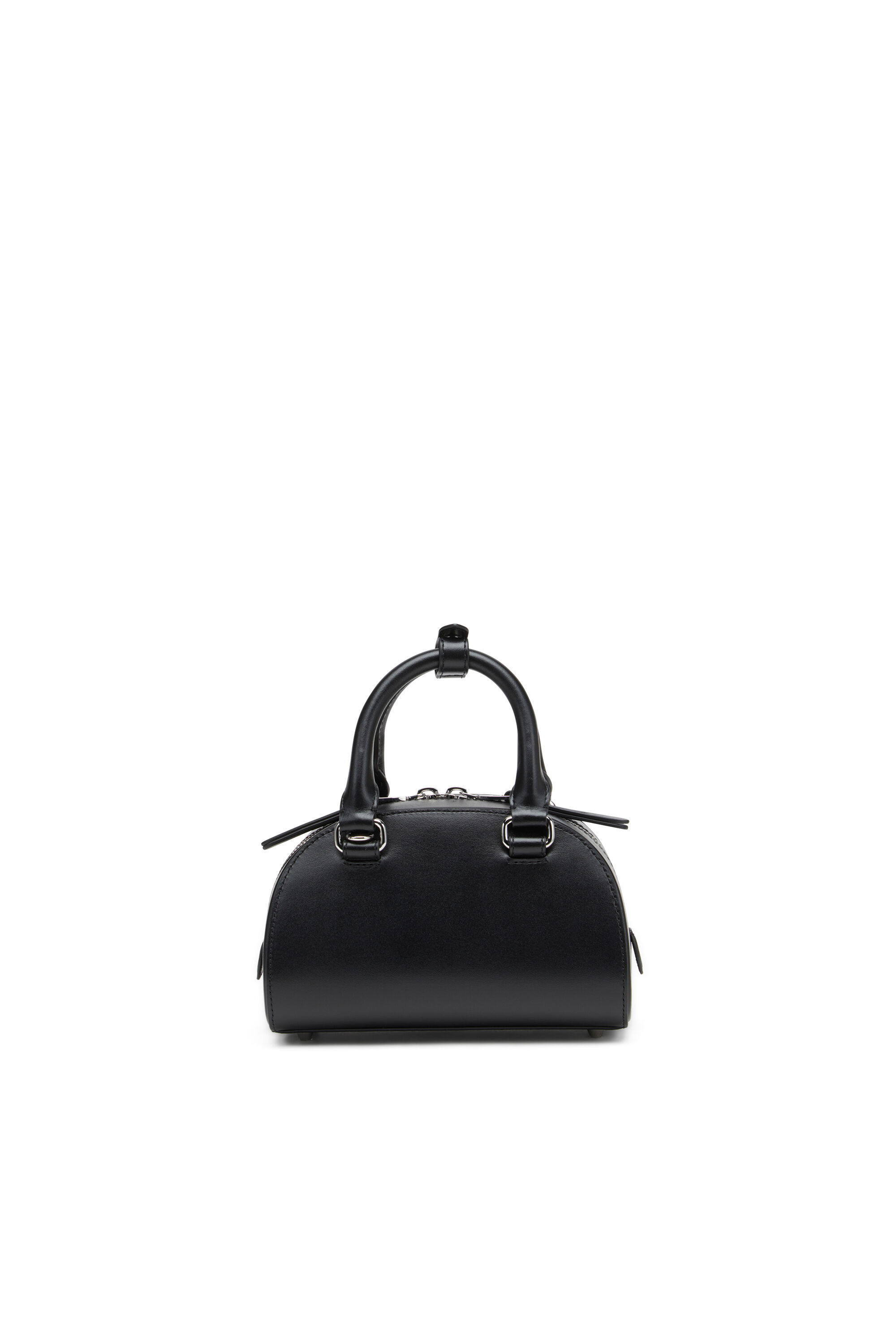 Diesel - 1DR DOME CROSSBODY, Borsa bowling mini in pelle Donna in Nero - 3