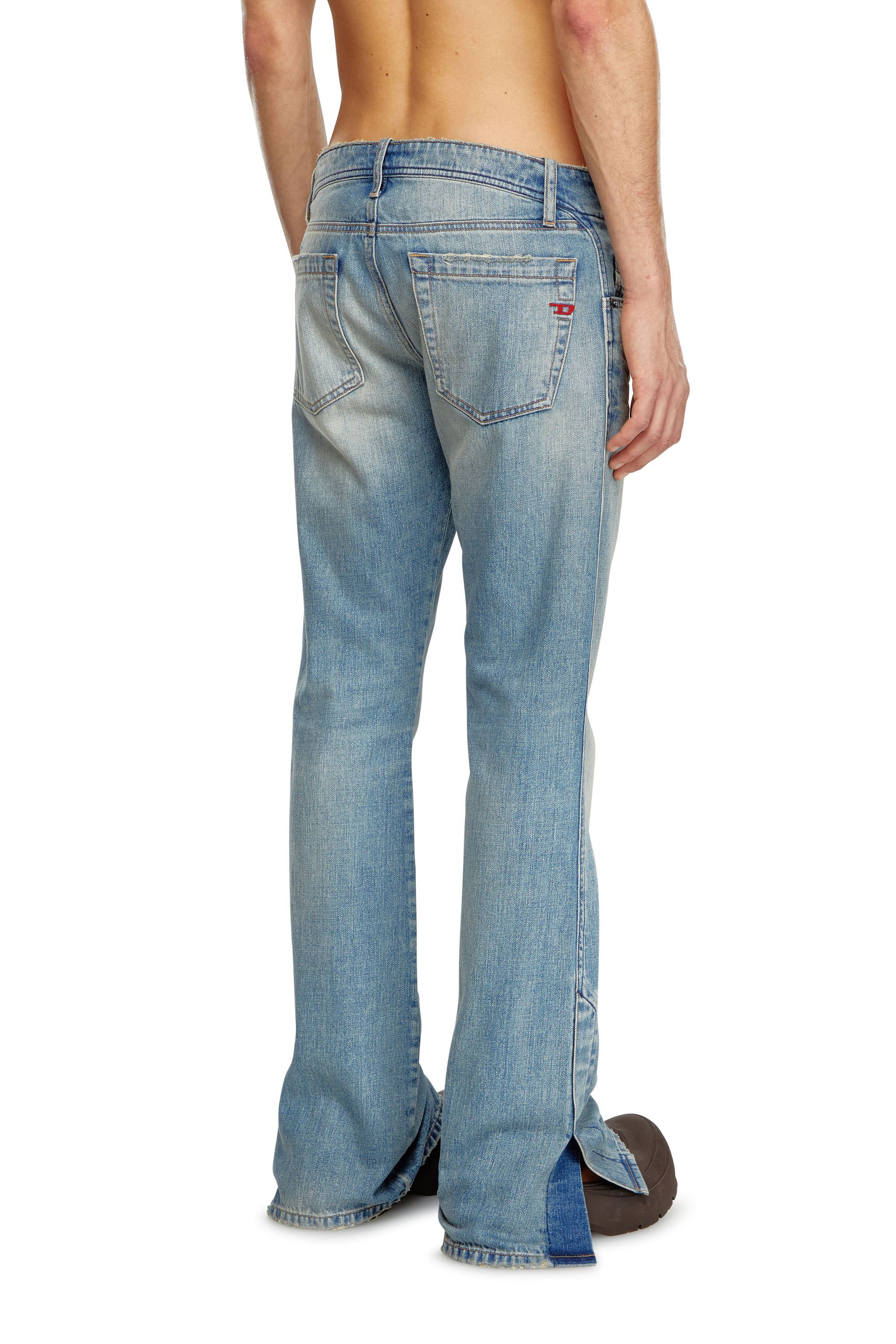 Diesel - Uomo Bootcut Jeans D-Backler 0GRDN, Blu Chiaro - Image 4