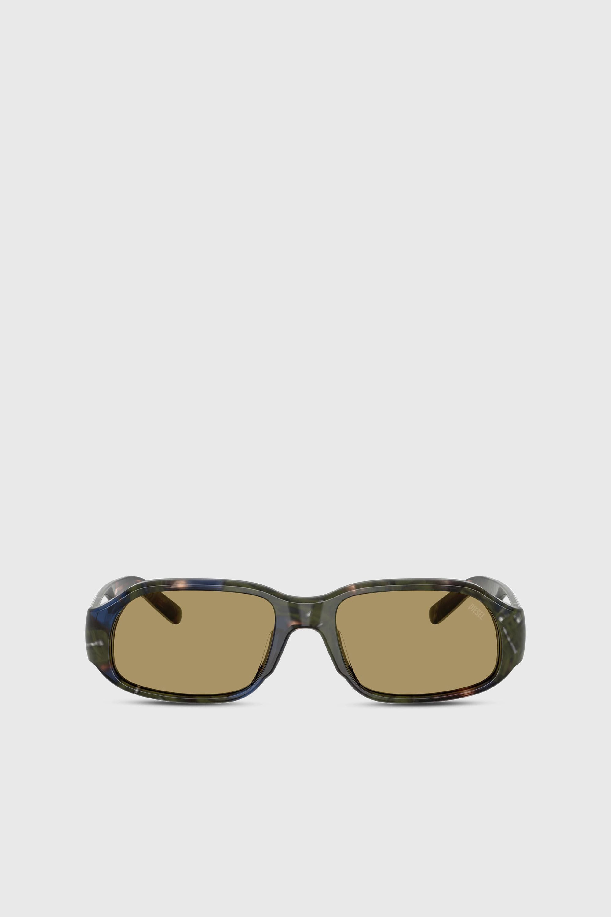 Diesel - 0DL2009U, Occhiali da sole rettangolari Unisex in Multicolor - 1