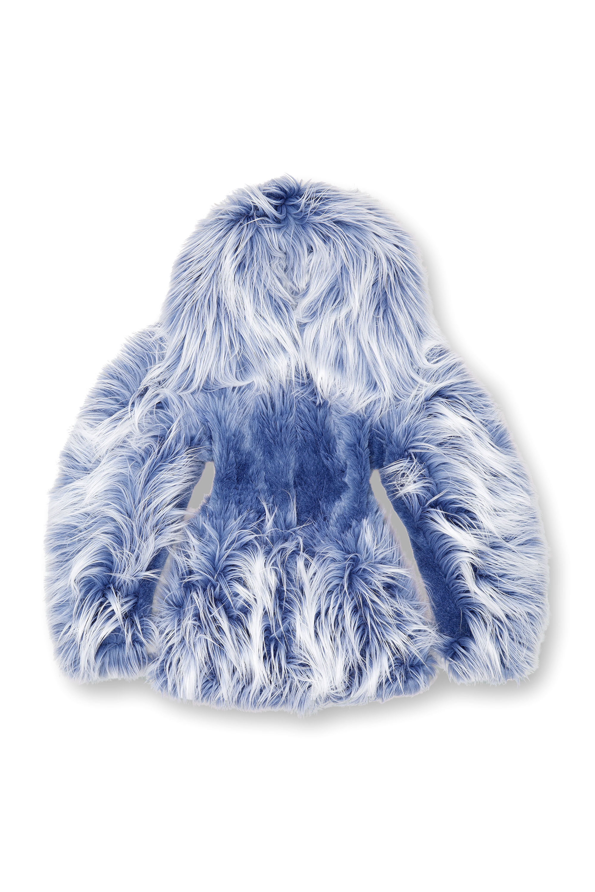 Diesel - W-CABY, Monster coat imbottito effetto ombré Donna in Blu - 2