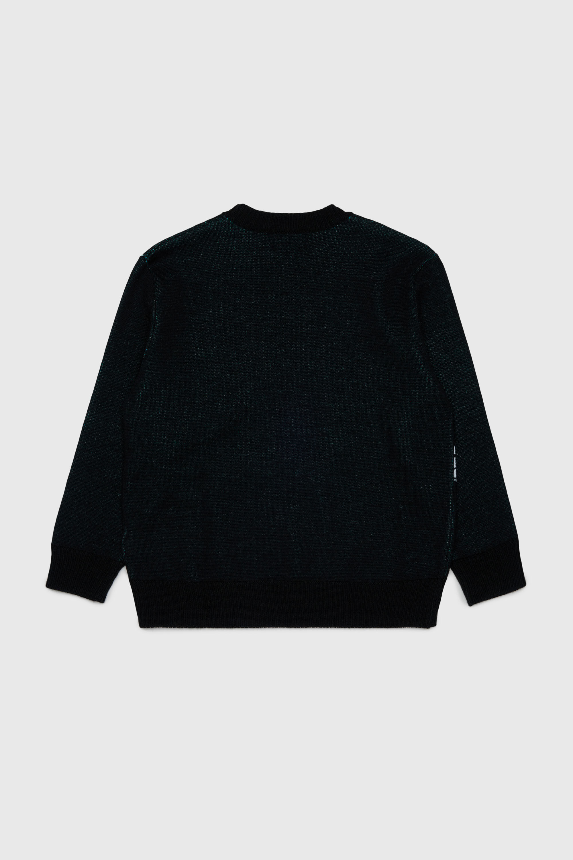 Diesel - KHILES OVER, Maglione in misto lana con motivo montagna Unisex in Nero - 2