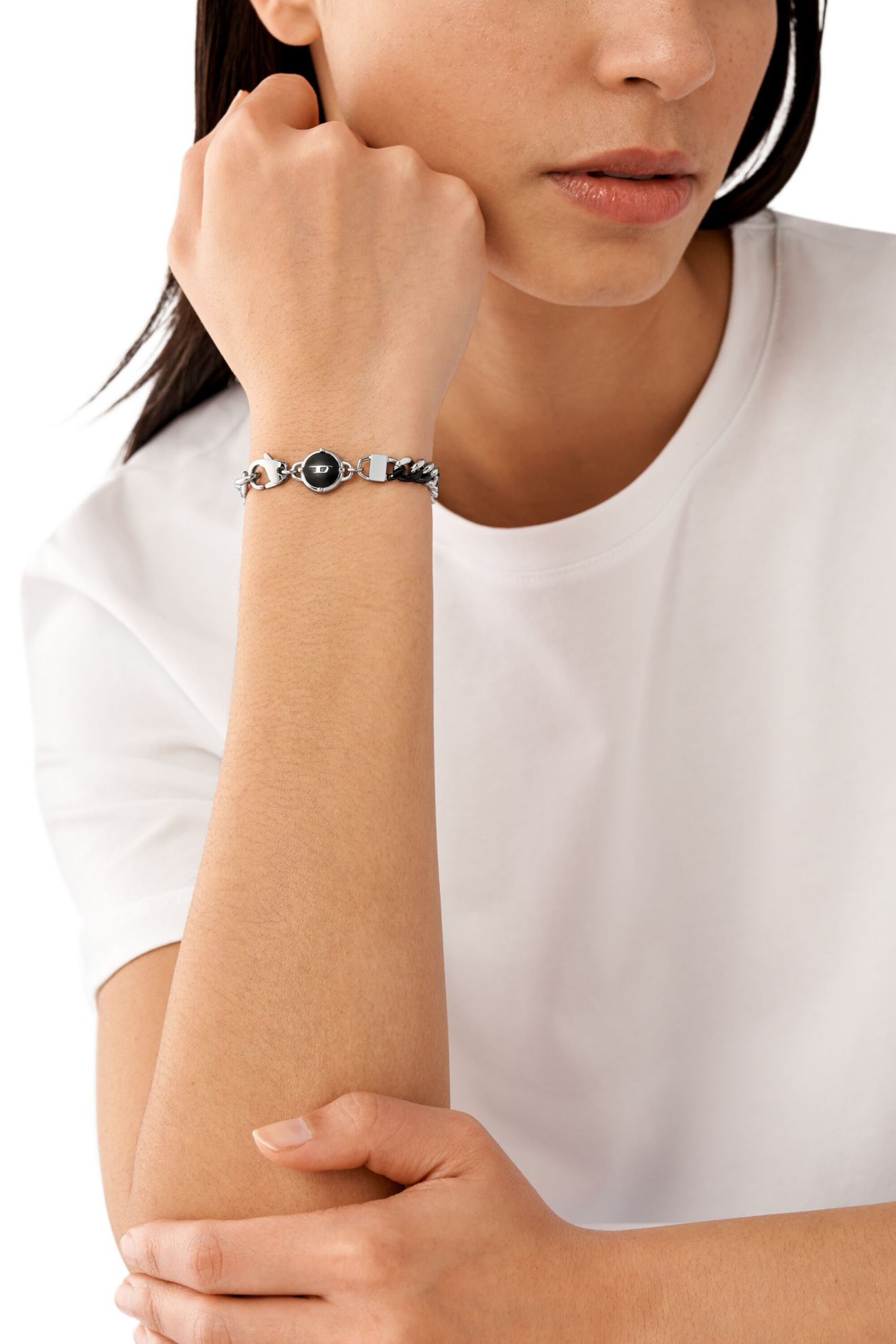 Two tone womens bracelet cheap