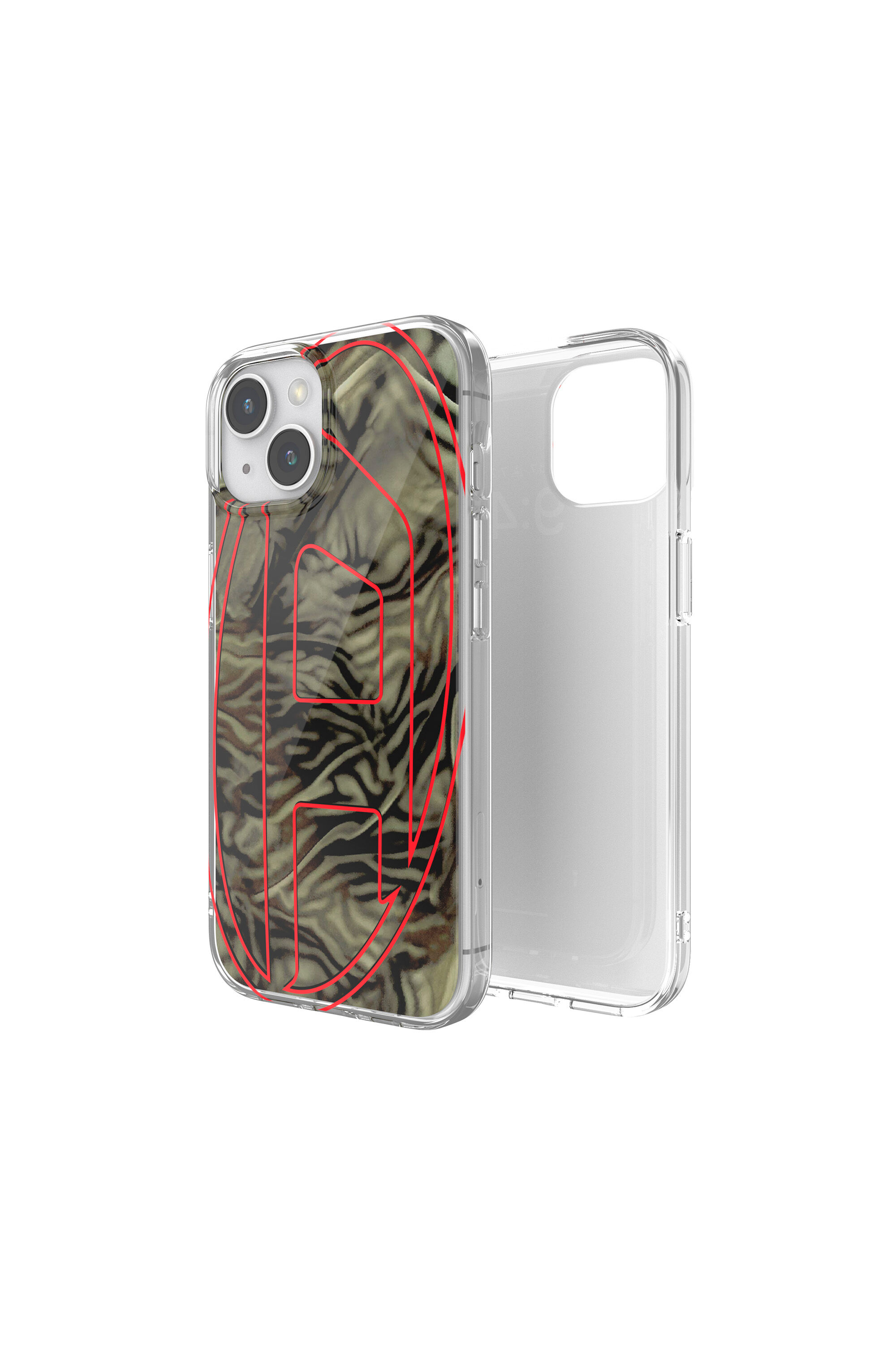 Diesel - 60051 AOP CASE, Cover camou per iP 15 Unisex in Multicolor - 1