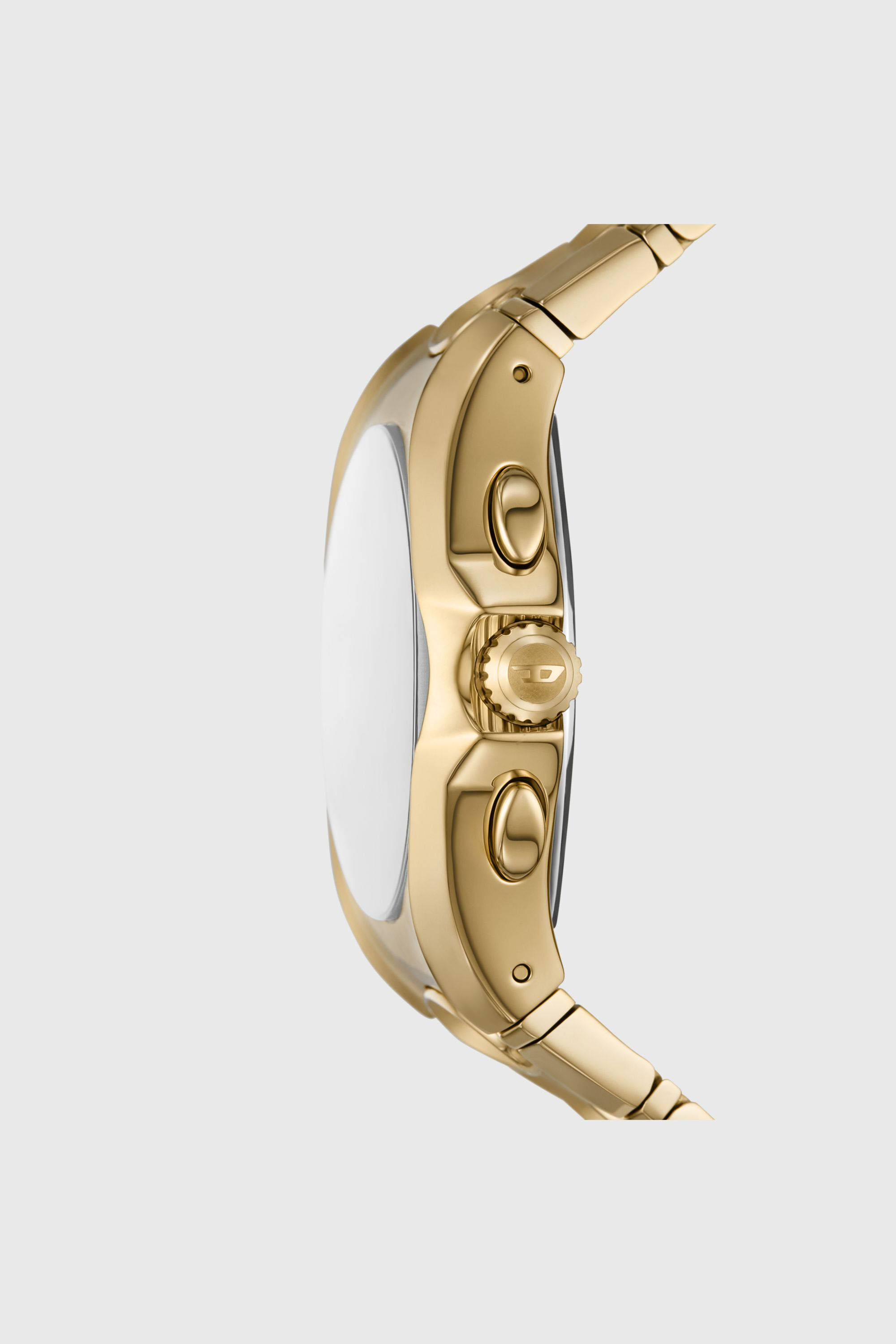 Diesel - DZ4695 WATCH, Orologio D-Curve in acciaio inossidabile oro Uomo in Oro - 3