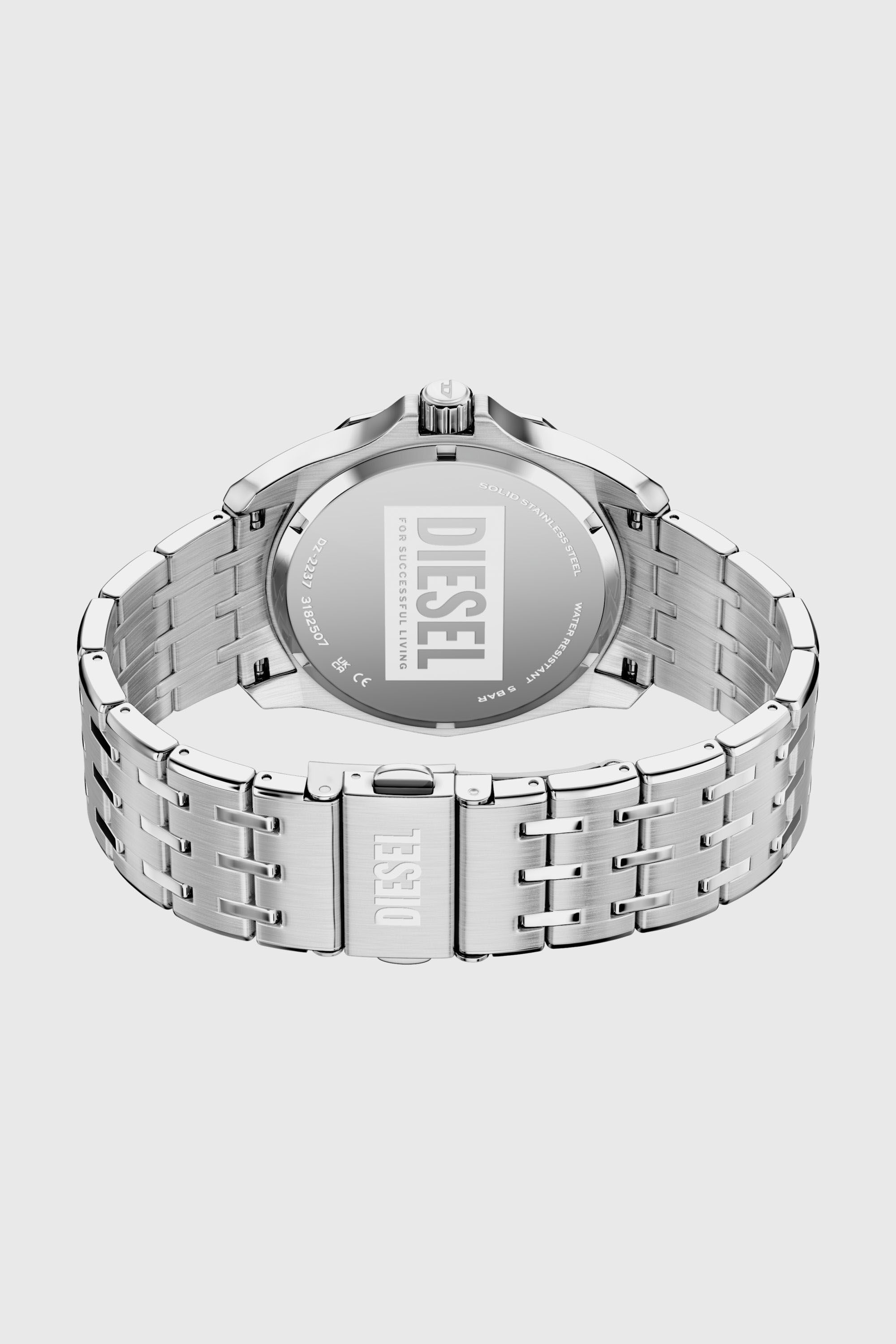 Diesel - DZ2237 WATCH, Orologio Stinger in acciaio inox Uomo in Argento - 6