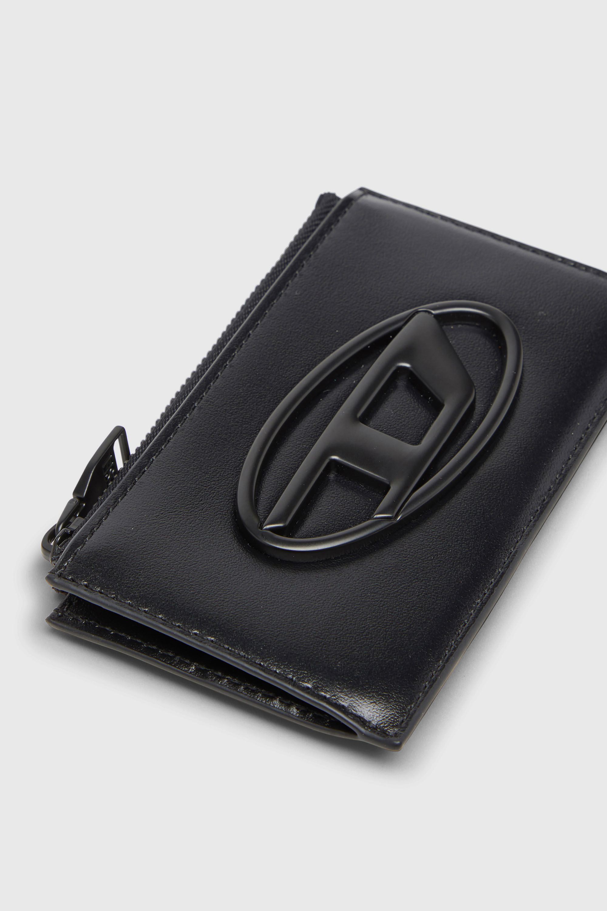 Diesel - HOLI-D CARD HOLDER III, Portacarte in pelle Uomo in Nero - 3