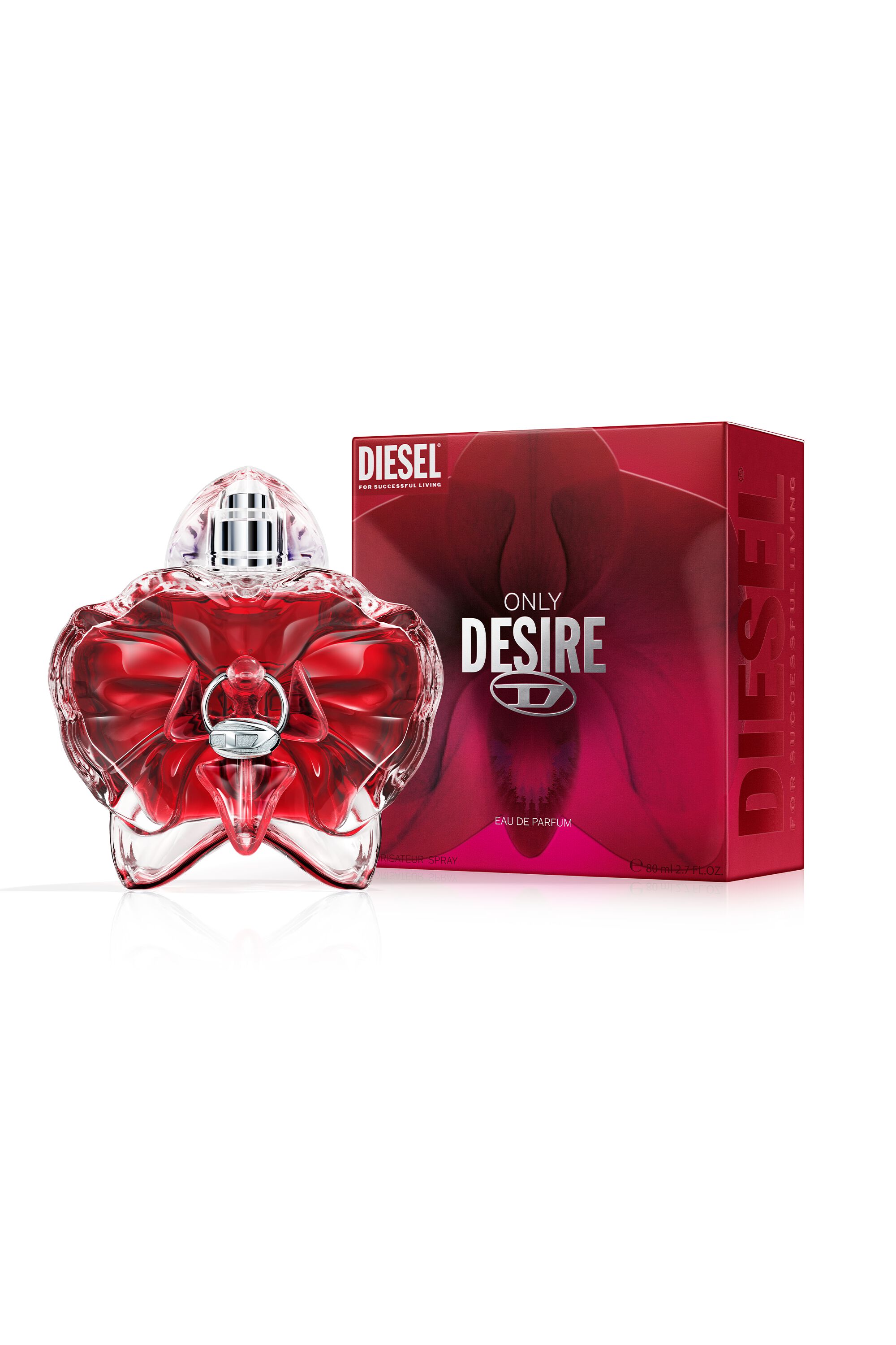 Diesel - DIESEL ONLY DESIRE EDP 80ML LF794400, Only Desire 80ml, Eau De Parfum Donna in Rosso - 3