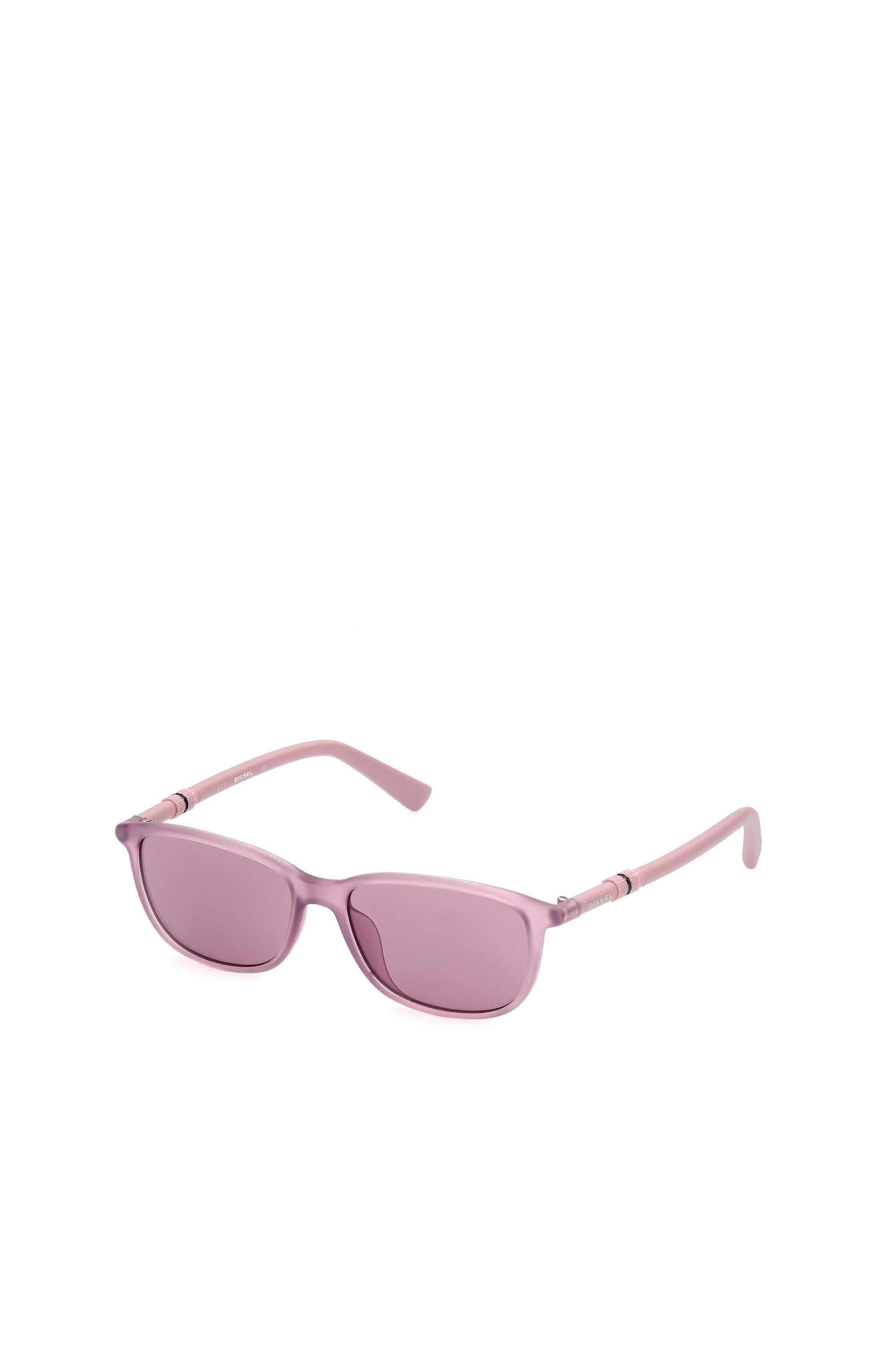 Diesel - DL0333, Occhiali squadrati in iniettato Donna in Rosa - 2