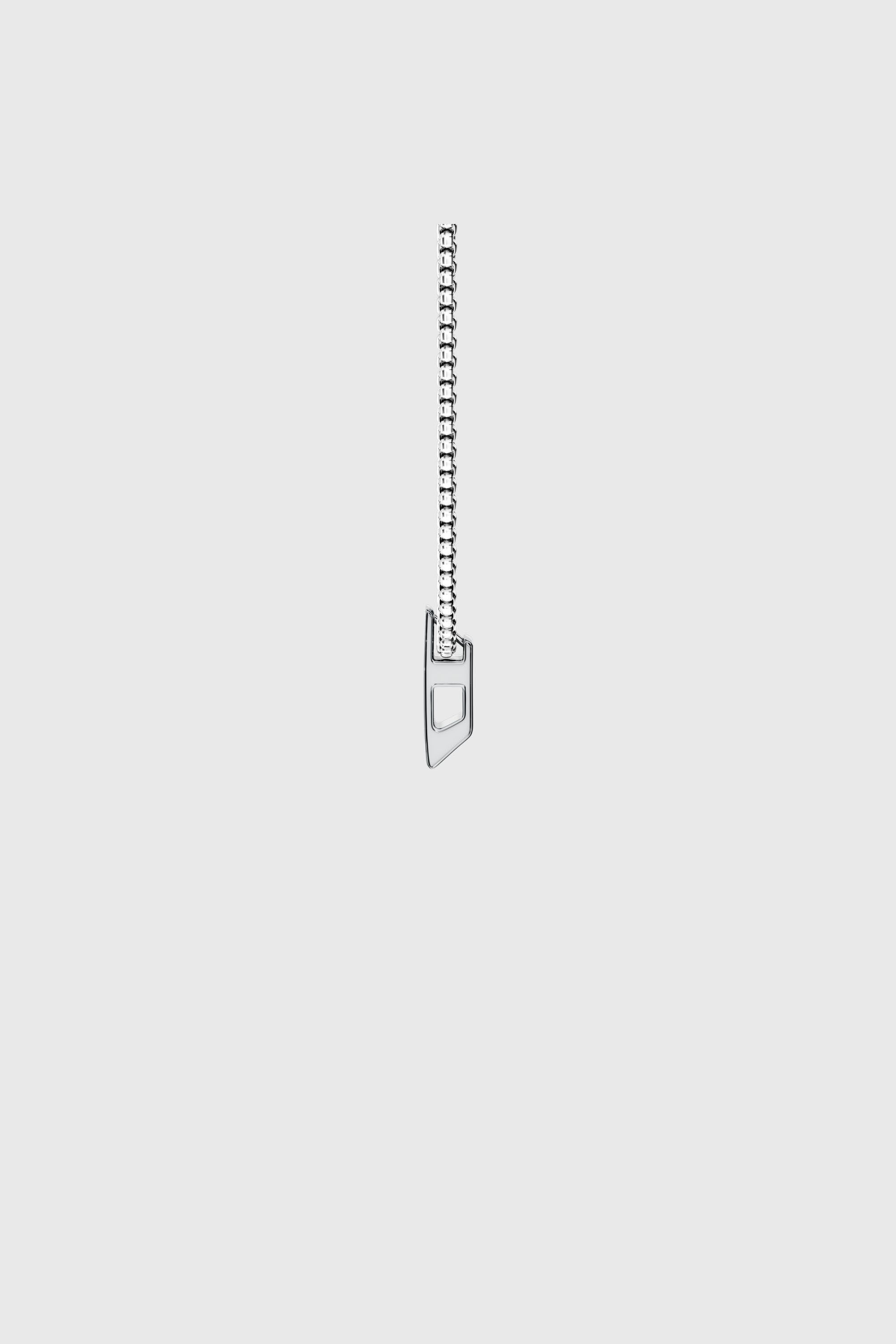 Diesel - DX1689040 JEWELLERY, Collana con ciondolo in acciaio inox Unisex in Argento - 5