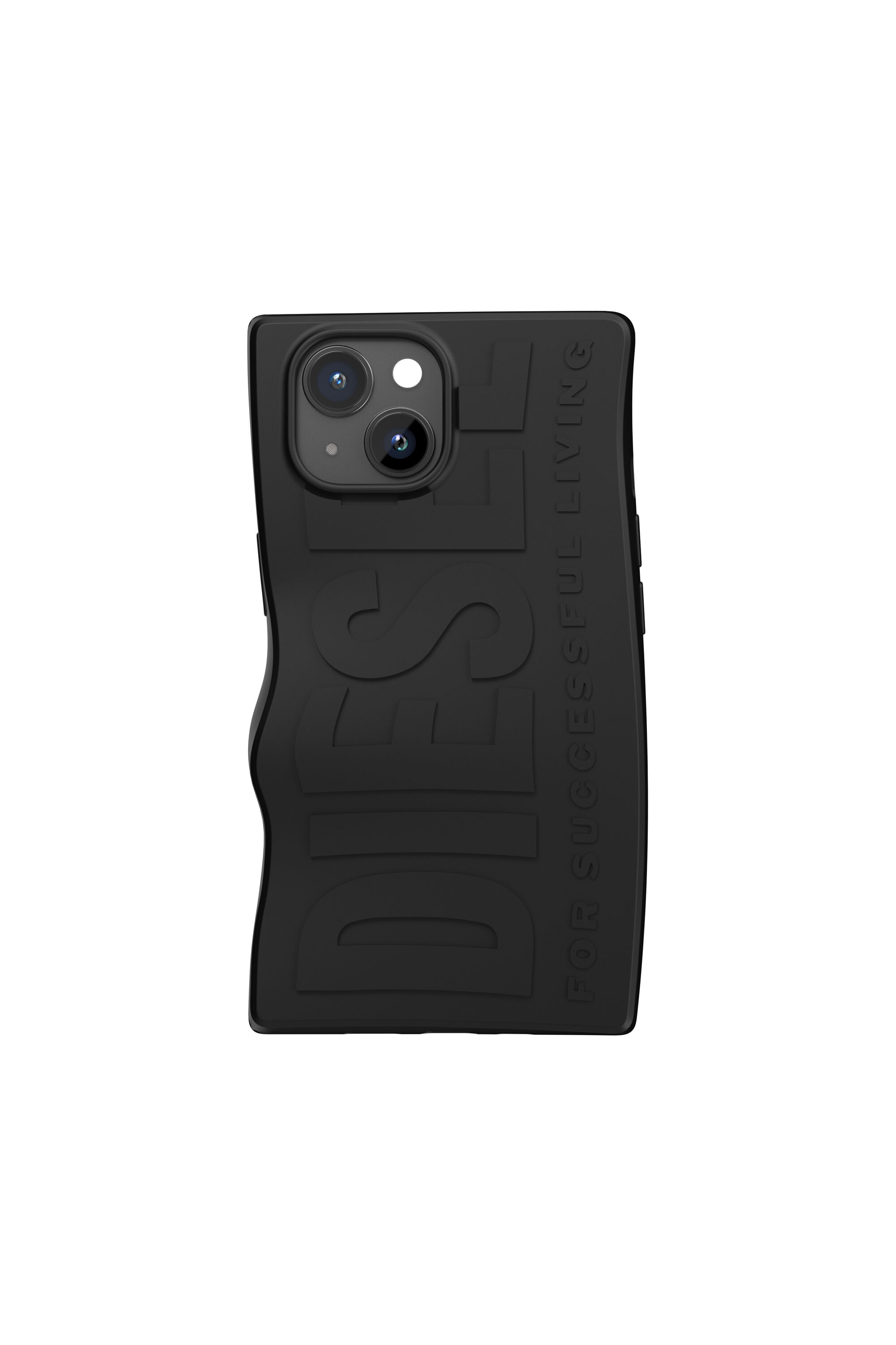 Diesel - 60076 MOULDED CASE, Cover in silicone per iP 15 Unisex in Nero - 2