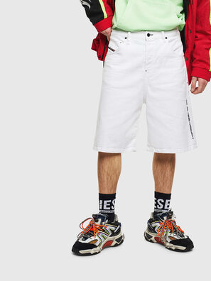 D-BRON, Bianco - Shorts