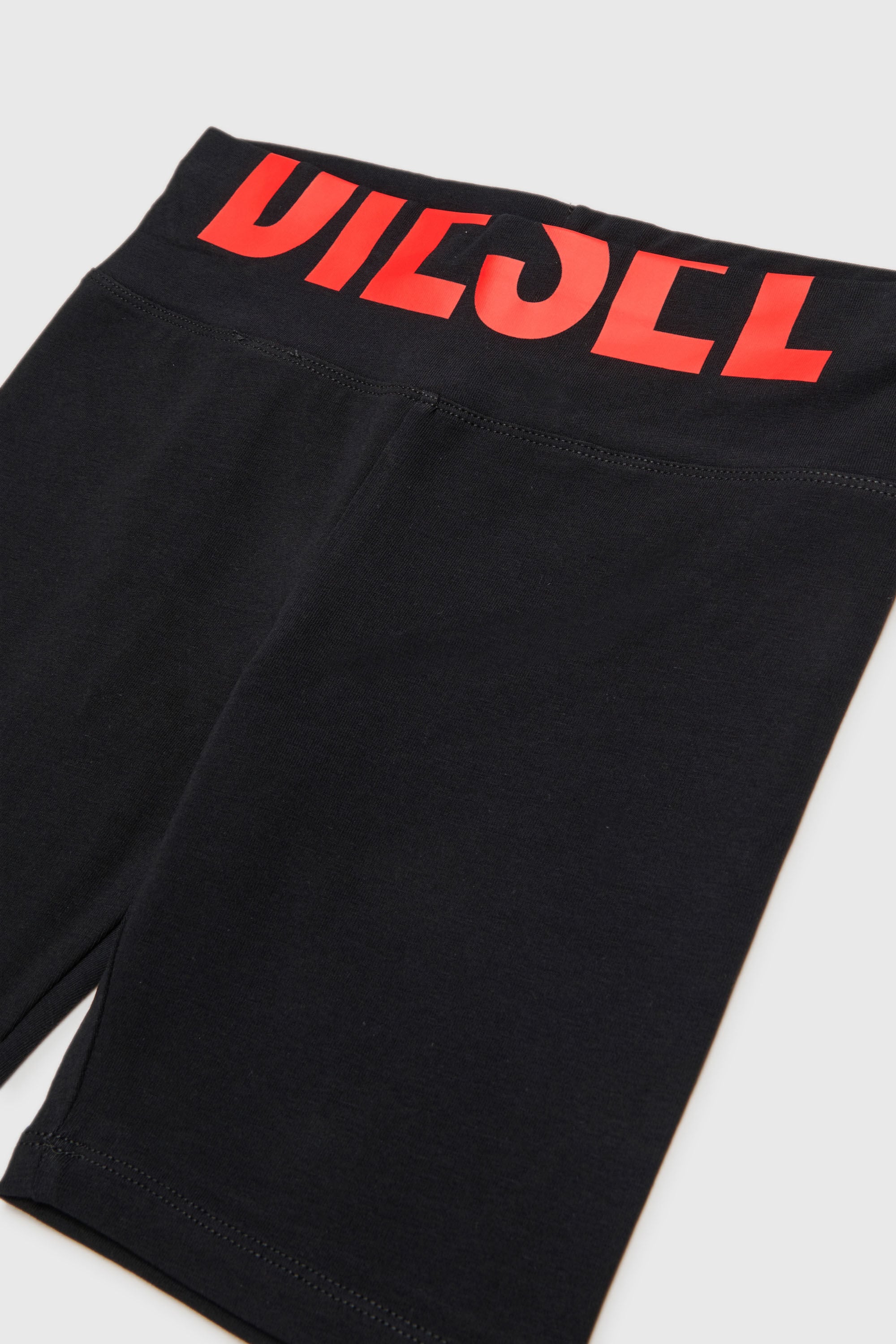 Diesel - PCEFYSHORT, Shorts elasticizzati con logo tagliato Donna in ToBeDefined - 3
