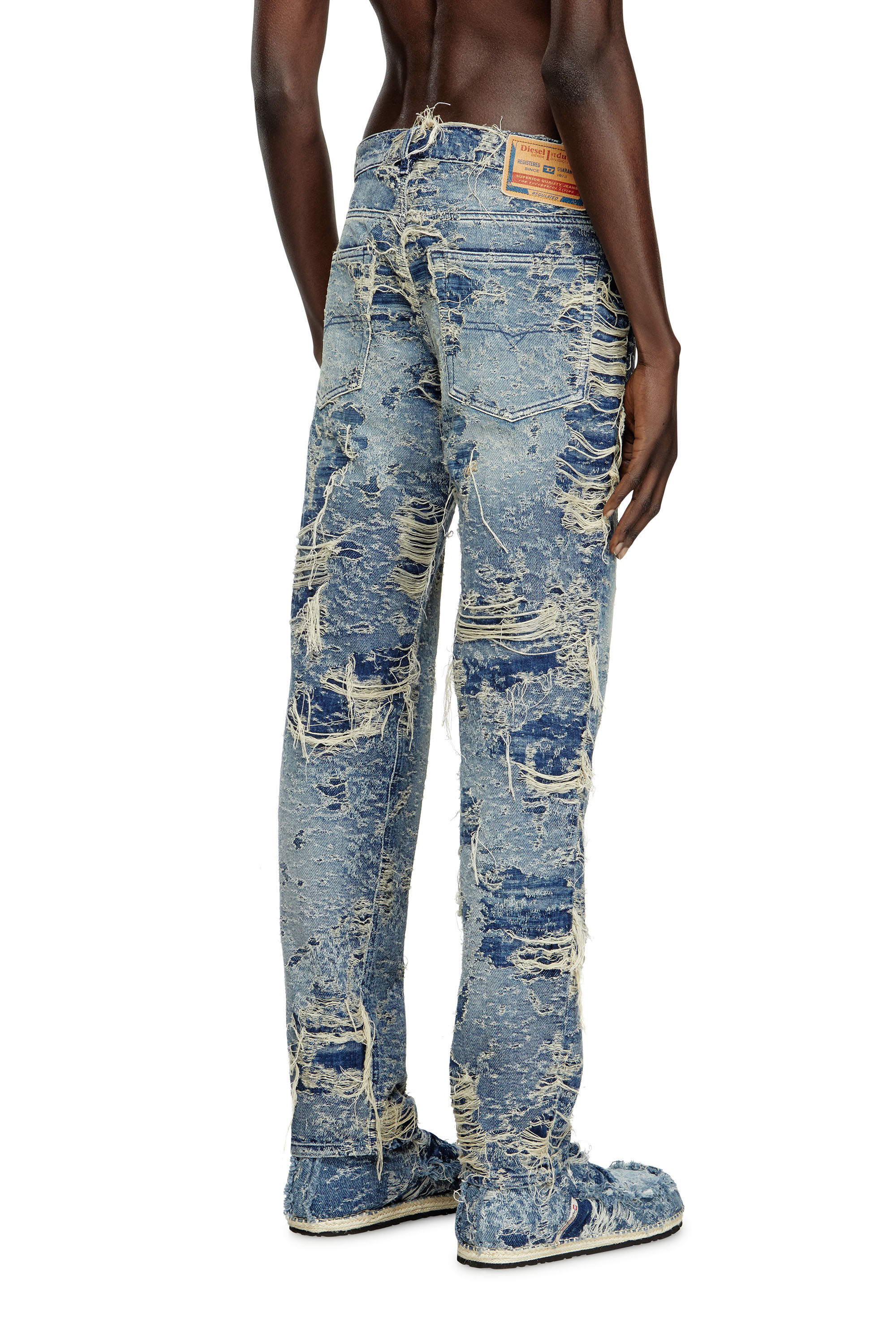 Diesel - Regular Jeans 2023 D-Finitive 09M04 Uomo, Blu medio - Image 4