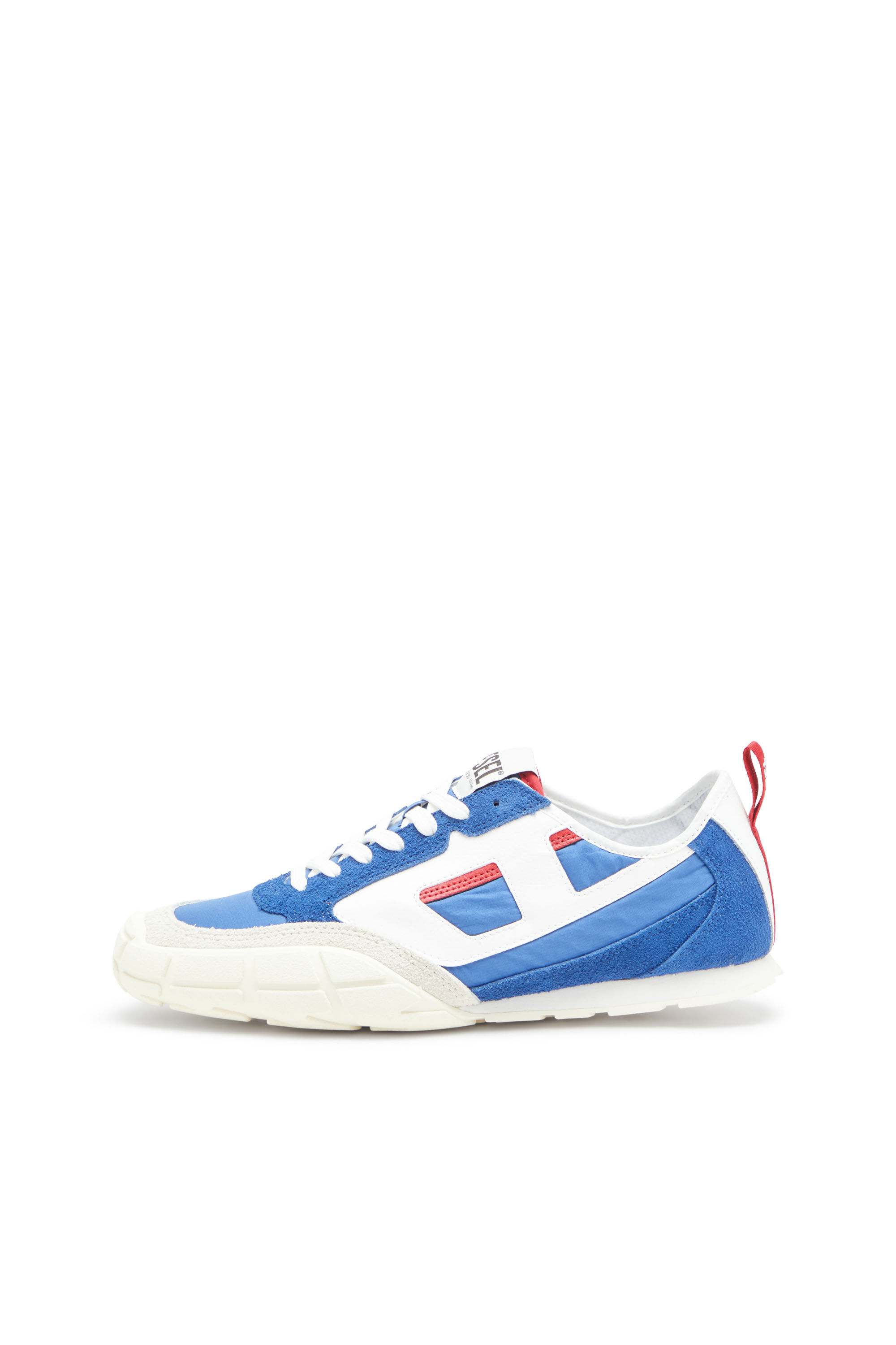 Diesel - S-PAGODHA LOW, Sneaker in pelle, suede e ripstop Uomo in ToBeDefined - 7