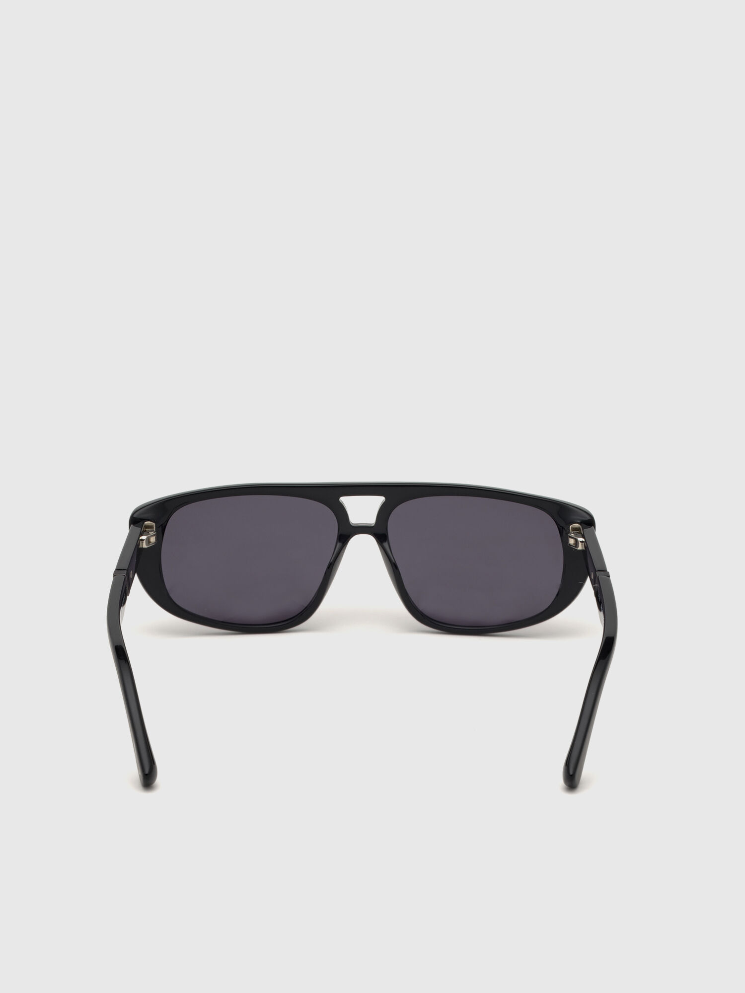 Diesel - DL0306, Occhiale da sole navigator unisex in acetato Unisex in Nero - 4