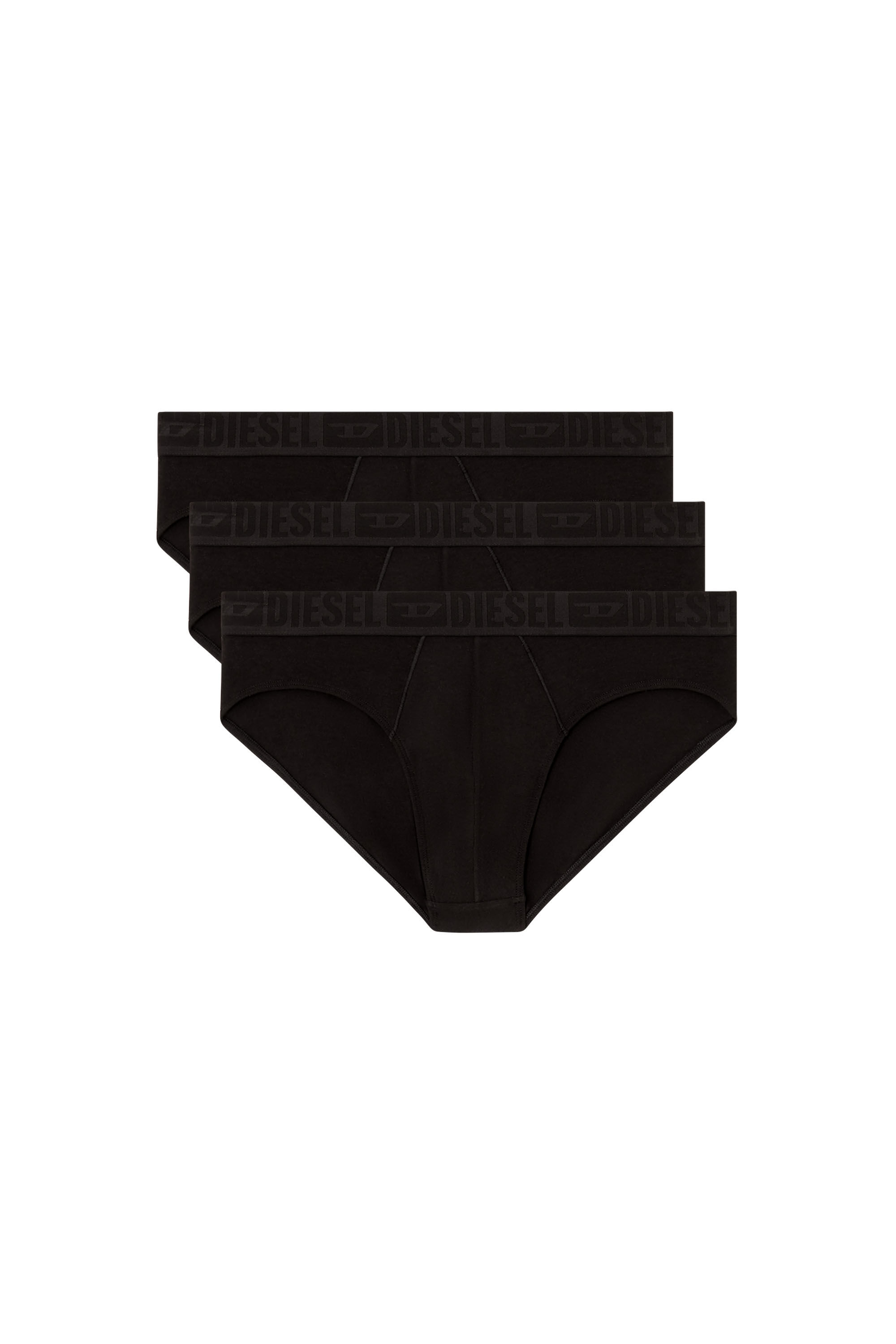 Diesel - ROY-D-MONO-3PACK, Set da tre paia di boxer Uomo in Nero - 2