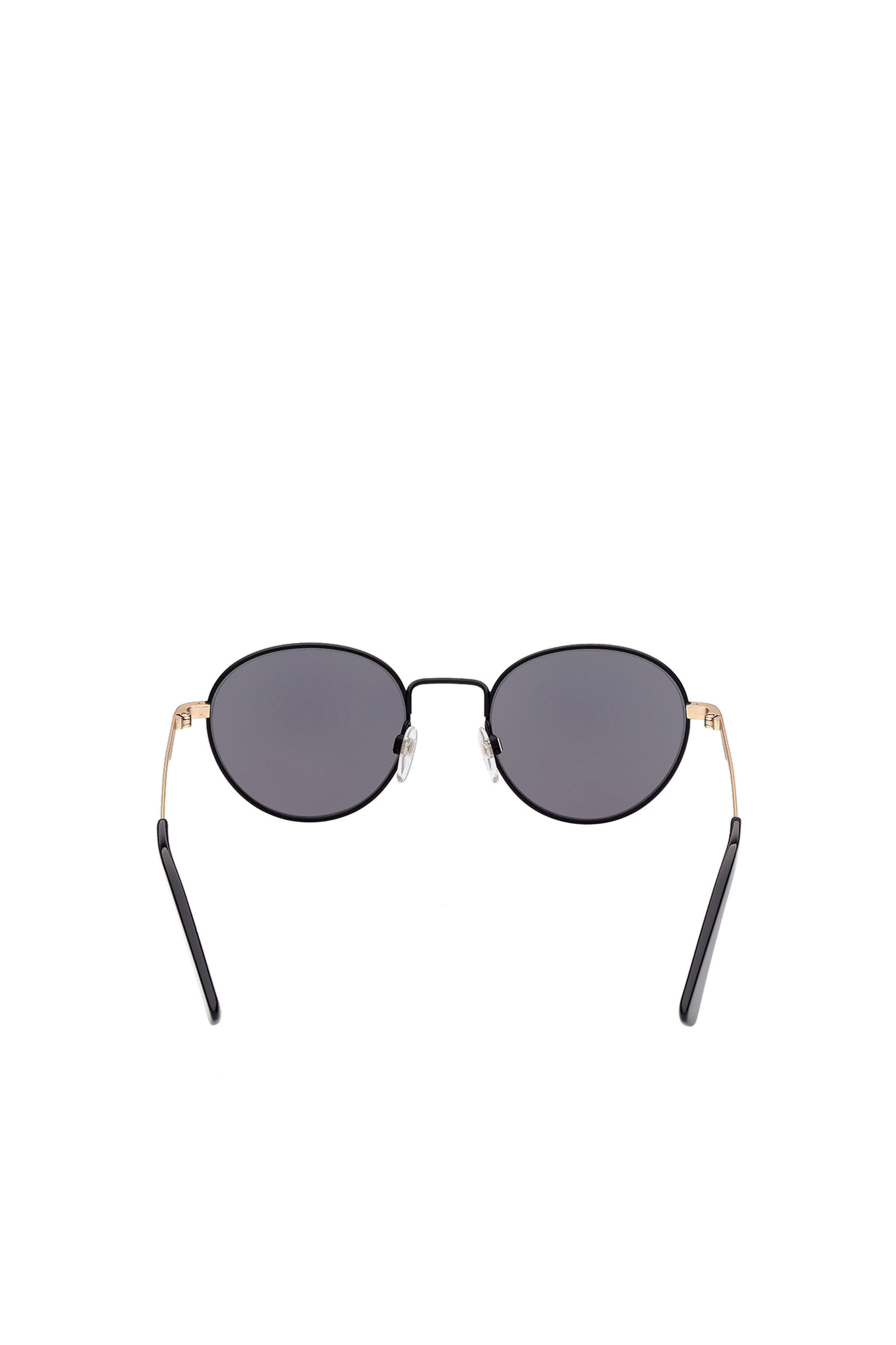 Diesel - DL0290, Occhiali leggeri con lenti cosmetiche Unisex in Nero - 3