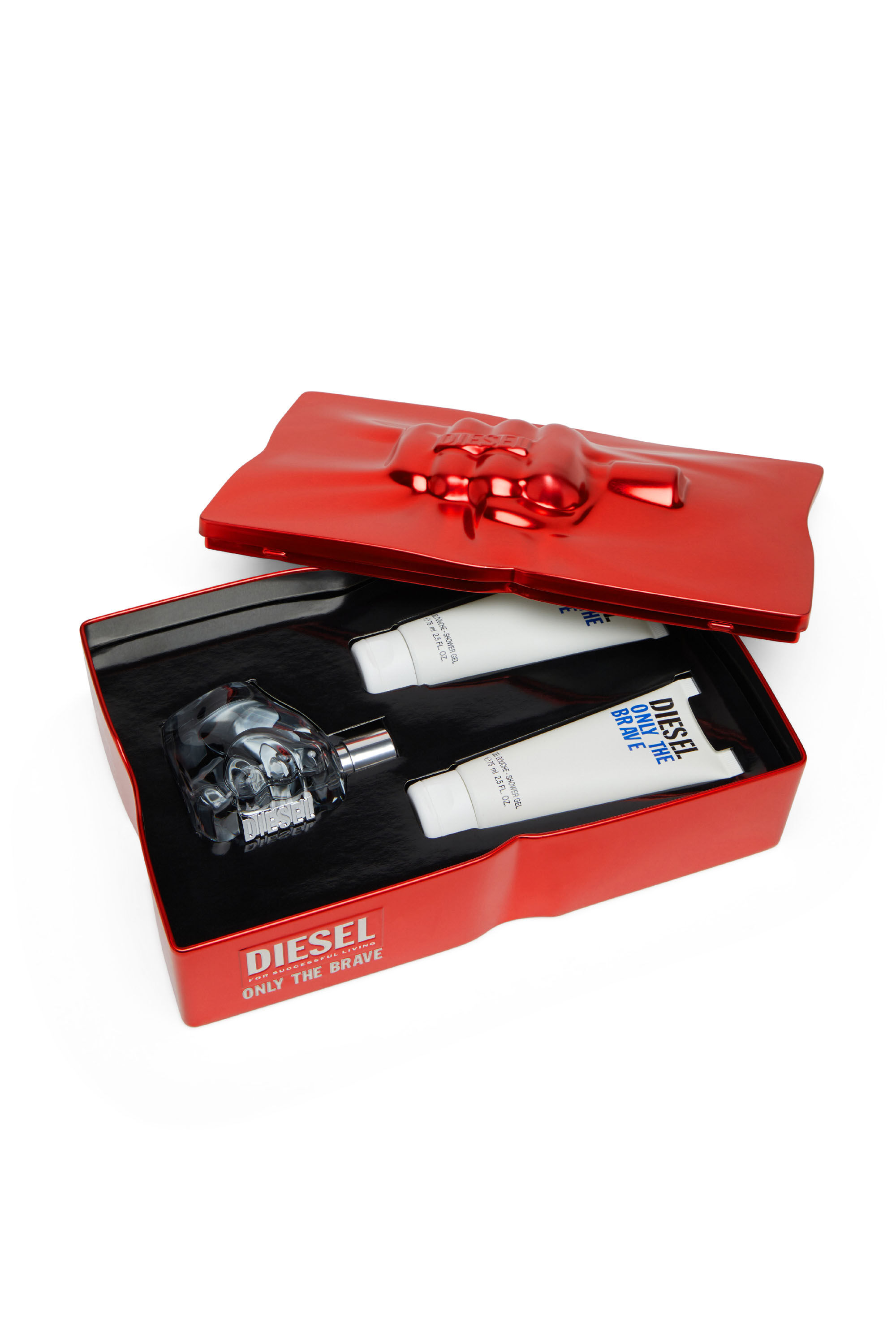 Diesel - ONLY THE BRAVE 75 ML PREMIUM GIFT SET, Rosso - Image 2