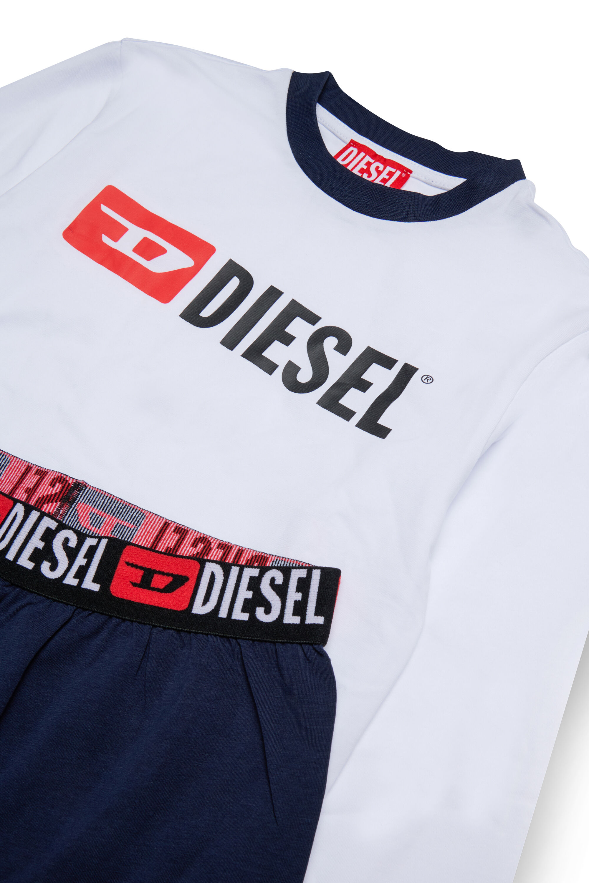 Diesel - UNIV, Pigiama set in stretch cotton Uomo in Multicolor - 3