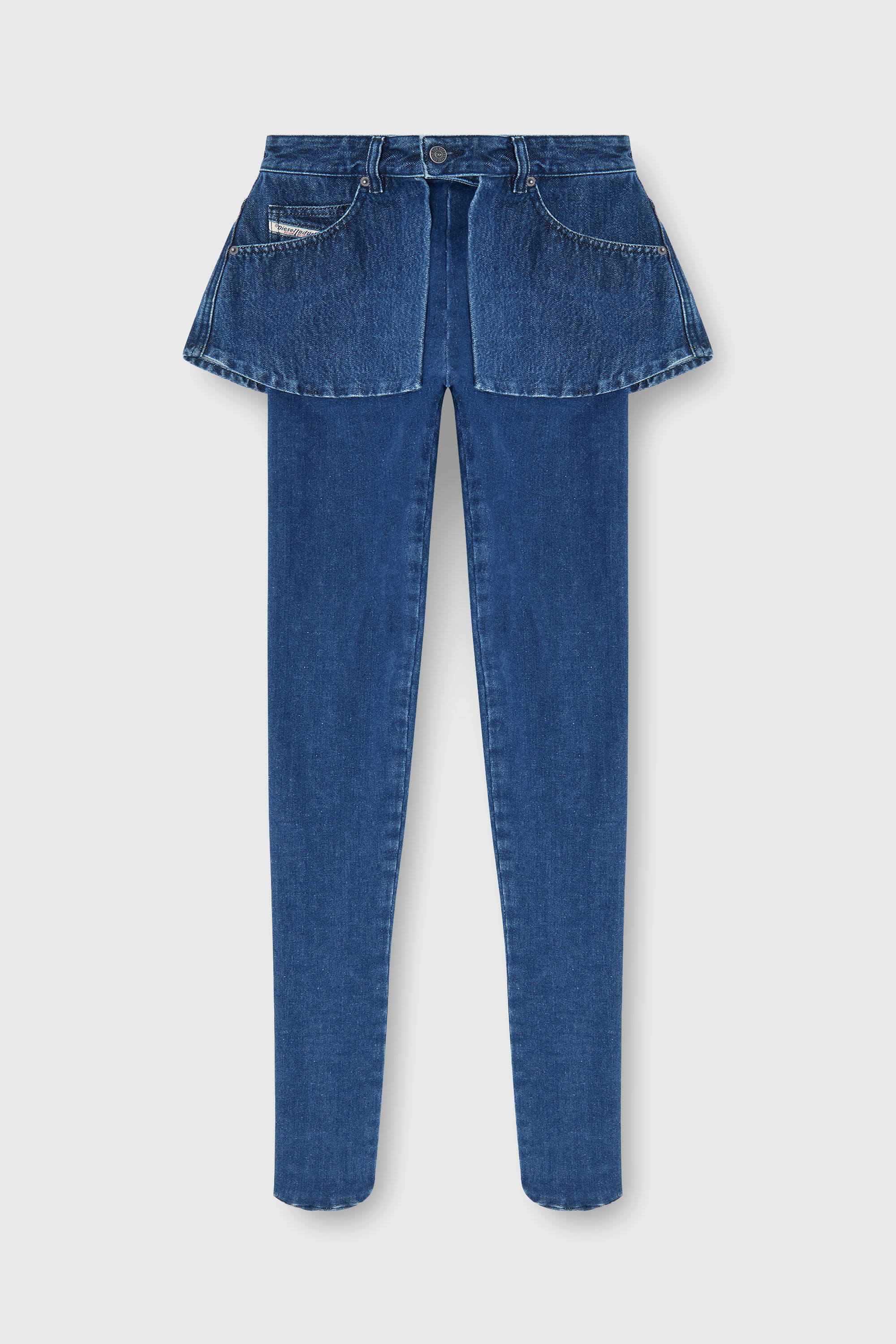 Diesel - Skinny Jeans D-Spika 09R31 Donna, Blu Scuro - Image 7