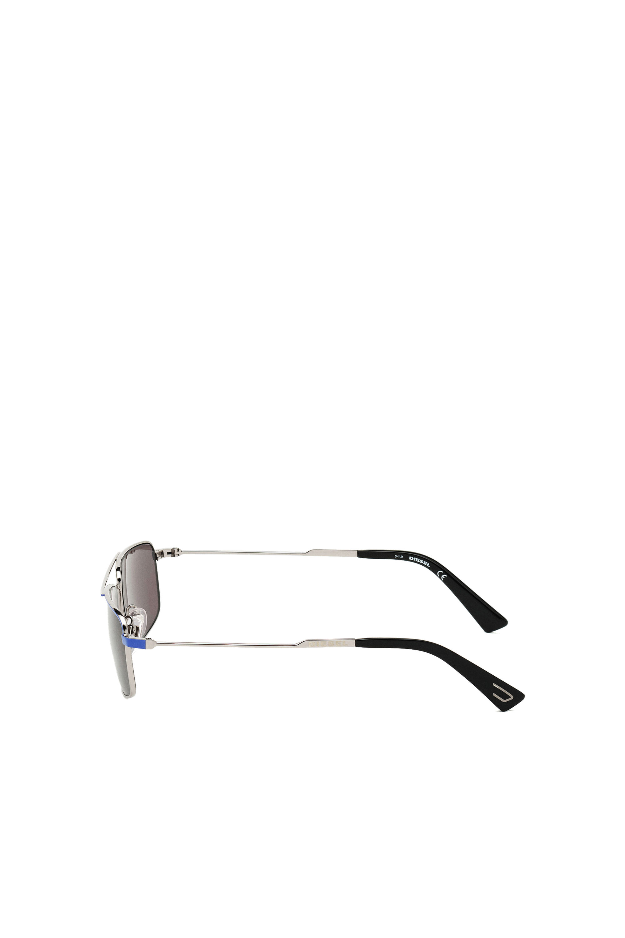 Diesel - DL0308, Occhiali navigator con lenti polarizzate Uomo in Blu - 4