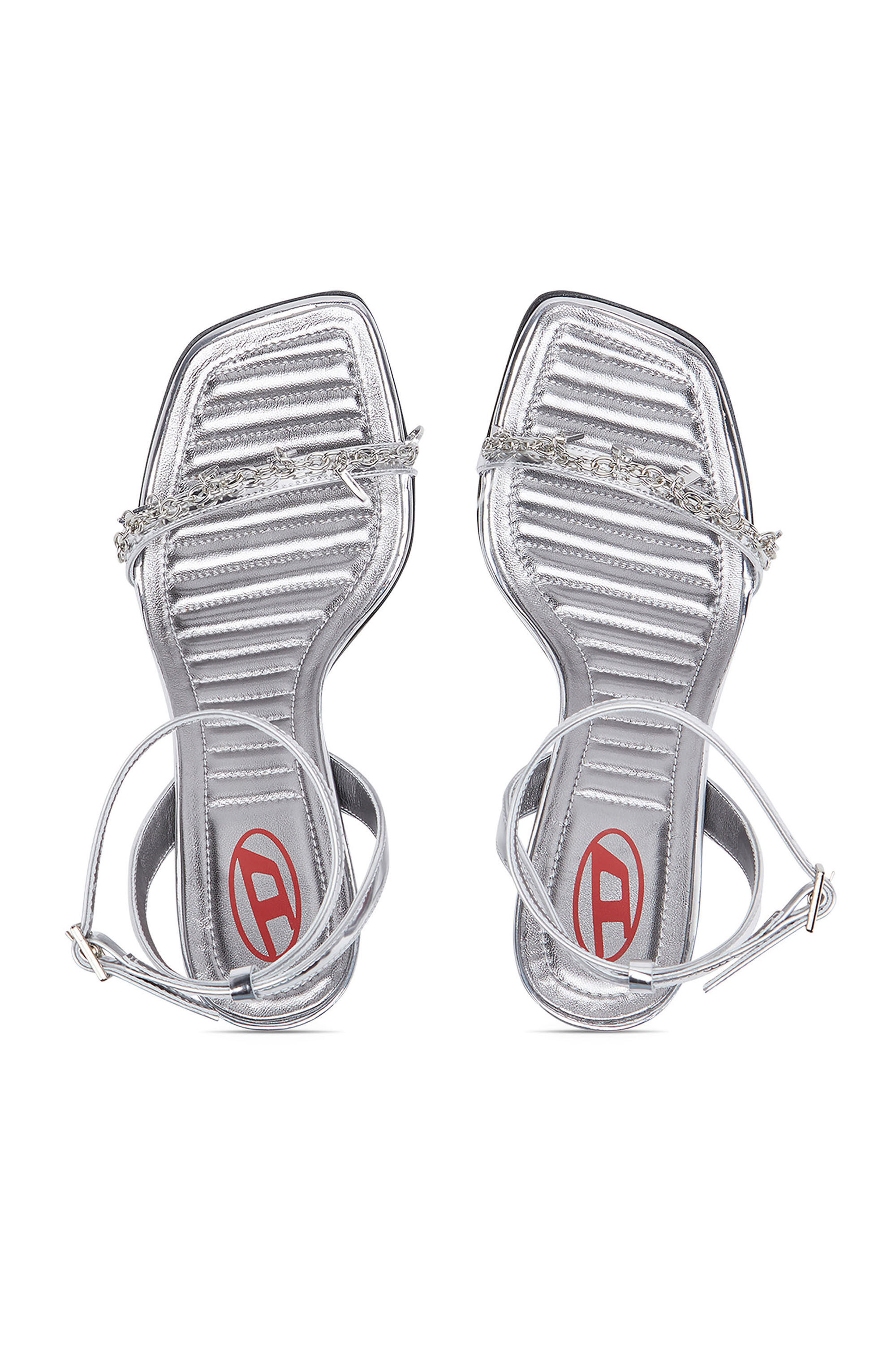 Sandali grigio argento hot sale