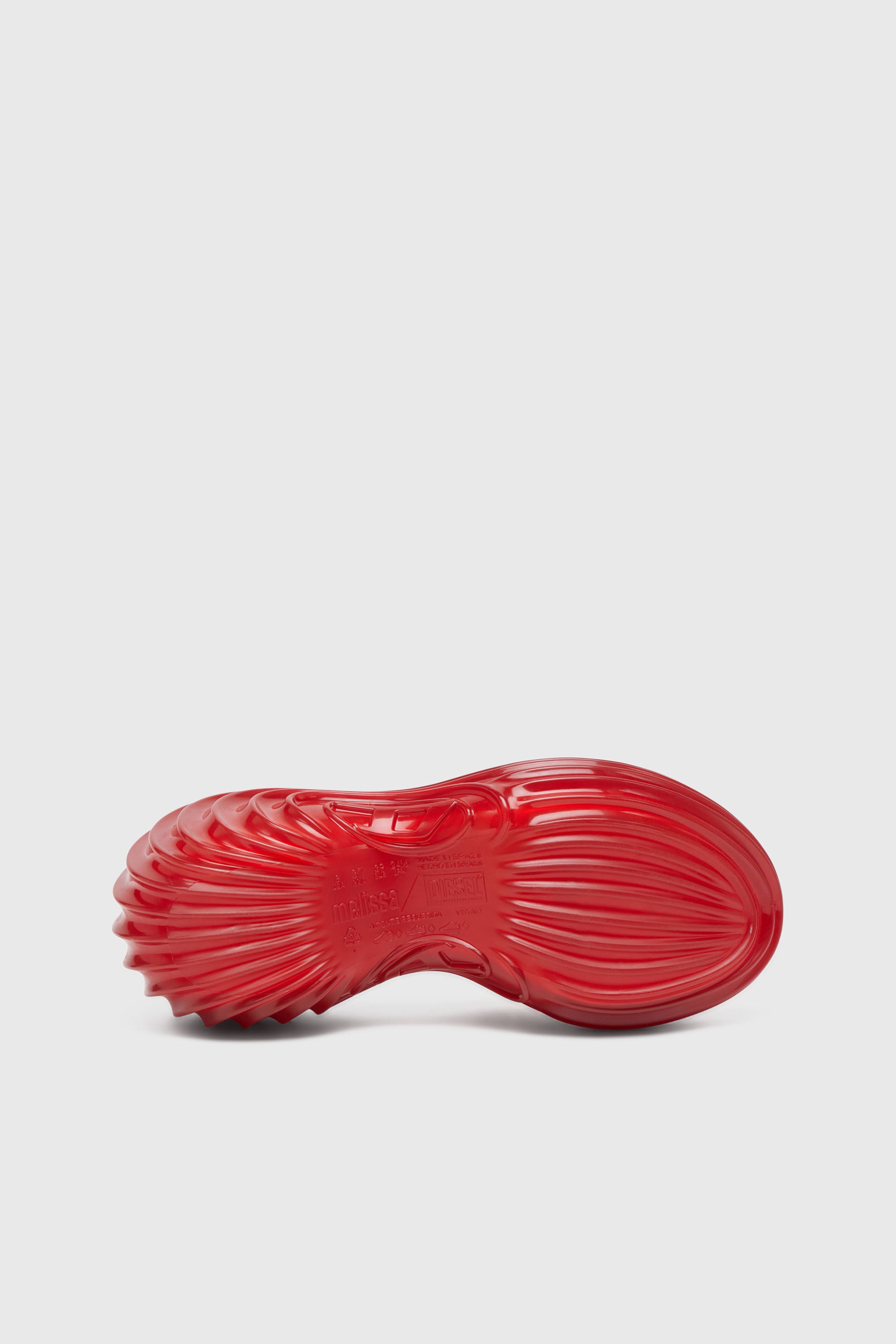 Diesel - MELISSA QUANTUM PLATFORM, Mule platform in Melflex&reg; Donna in Rosso - 5