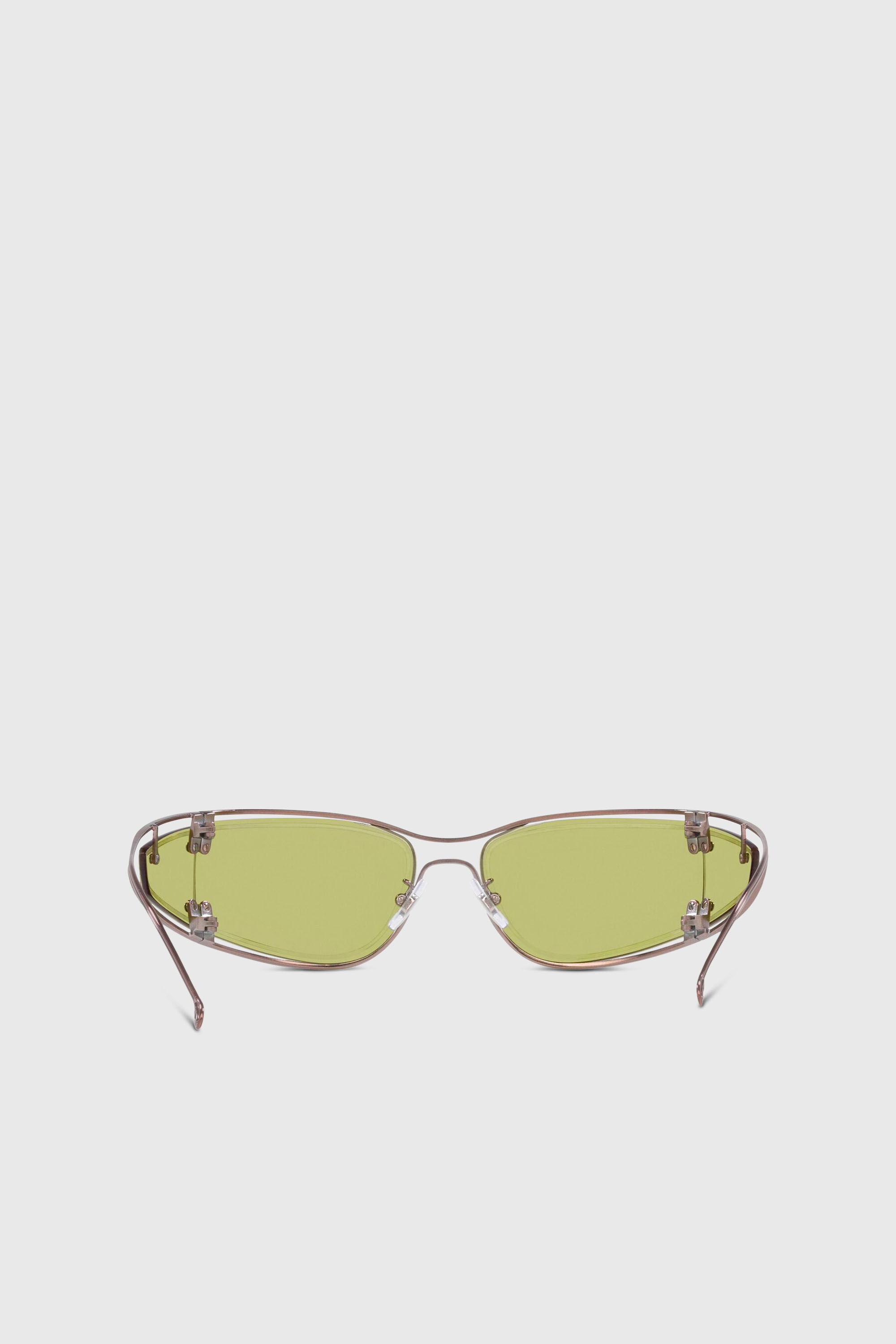 Diesel - 0DL1001, Occhiali da sole con forma avvolgente Unisex in Verde - 5