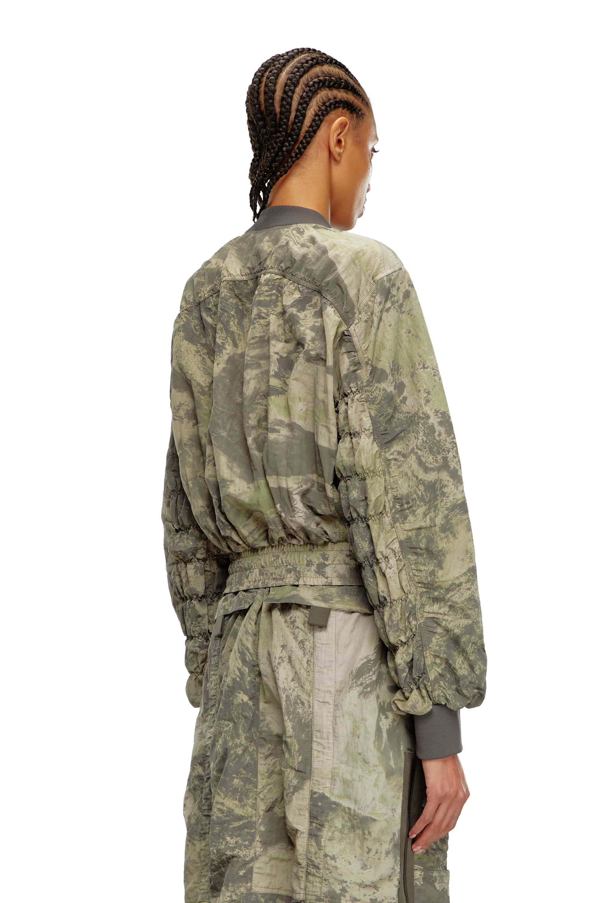 Bomber verde donna store