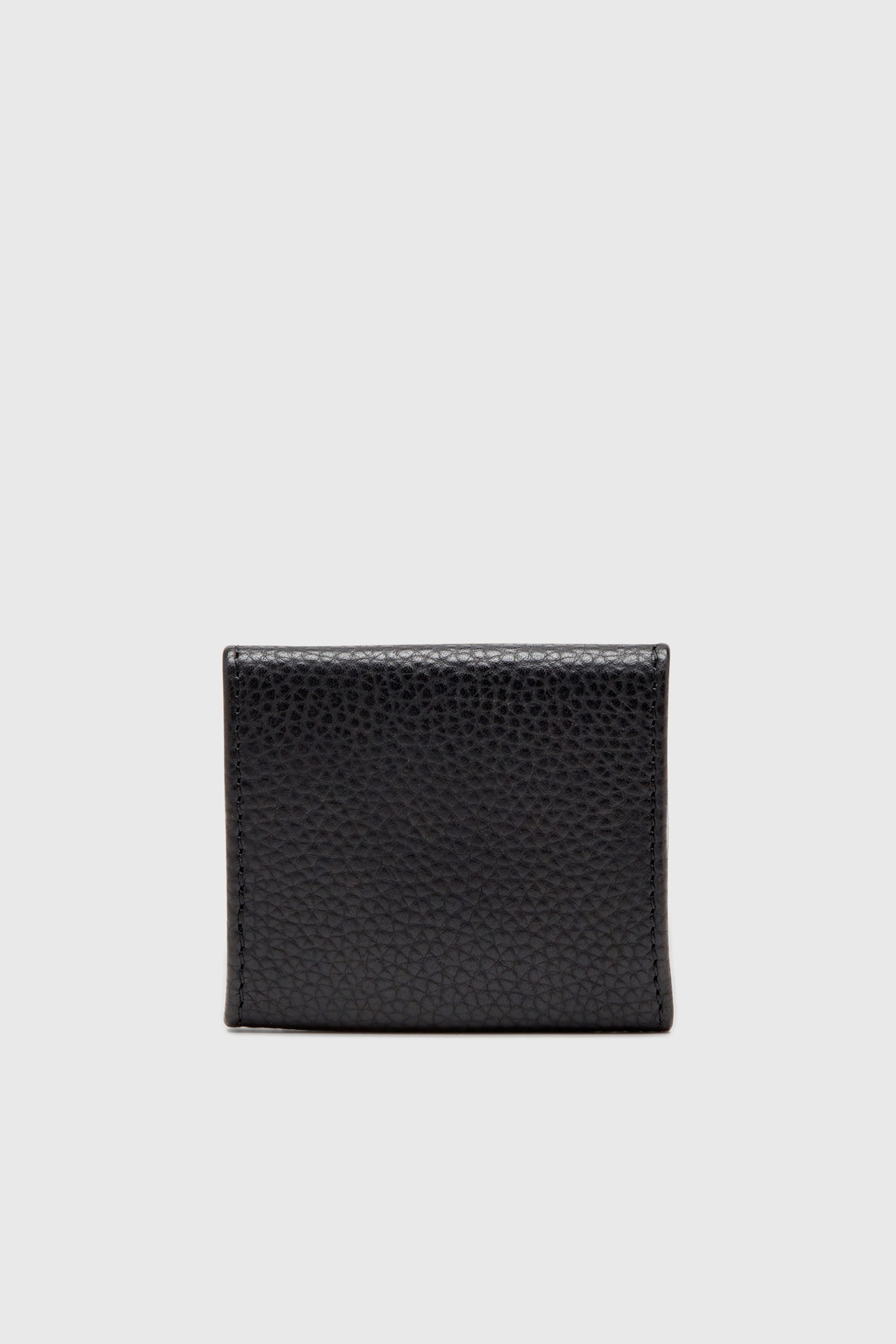 Diesel - HISSU EVO COIN CASE, Portamonete in pelle granata Uomo in Nero - 2