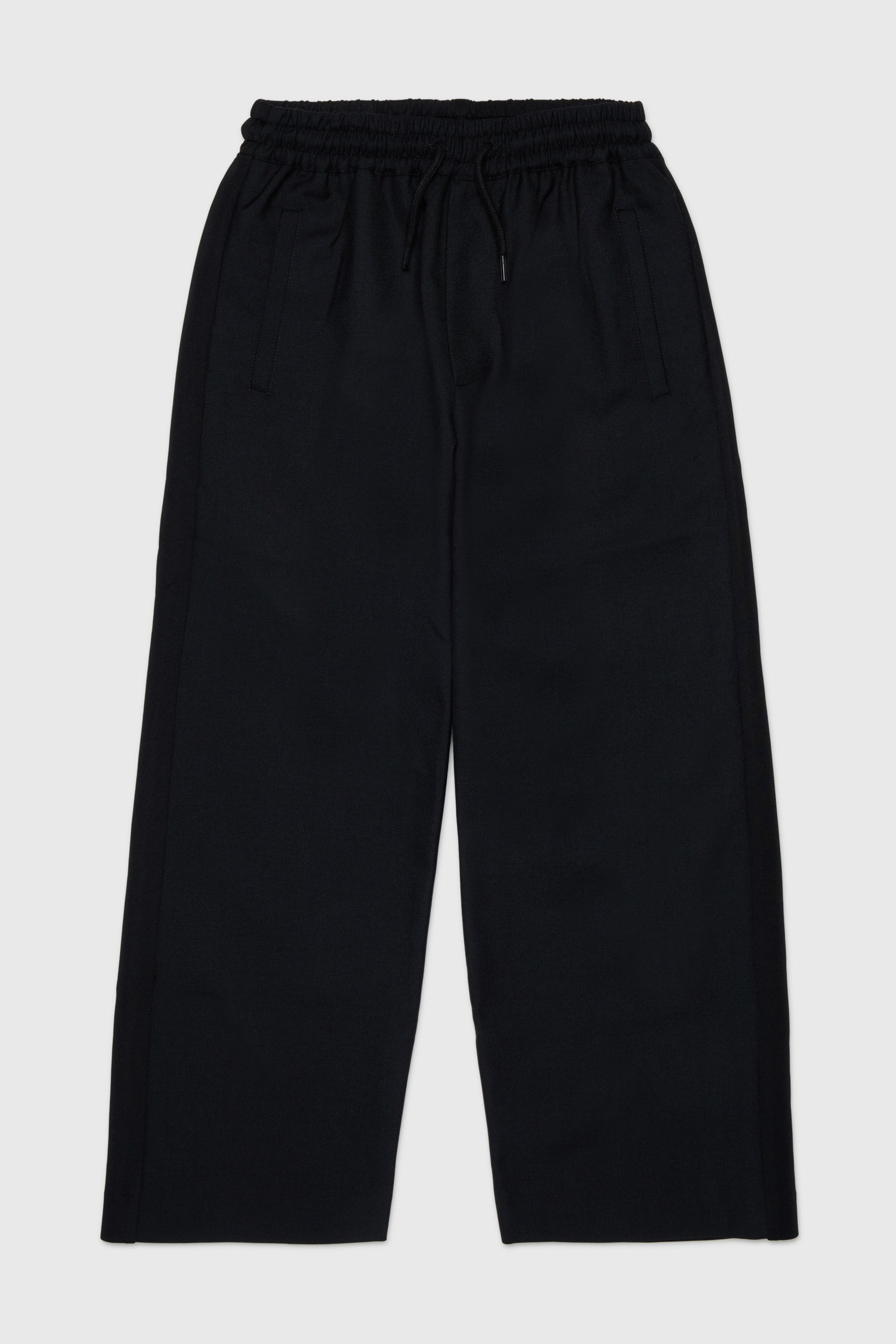 Diesel - PREBON, Pantaloni da tuta in misto lana Uomo in Nero - 1
