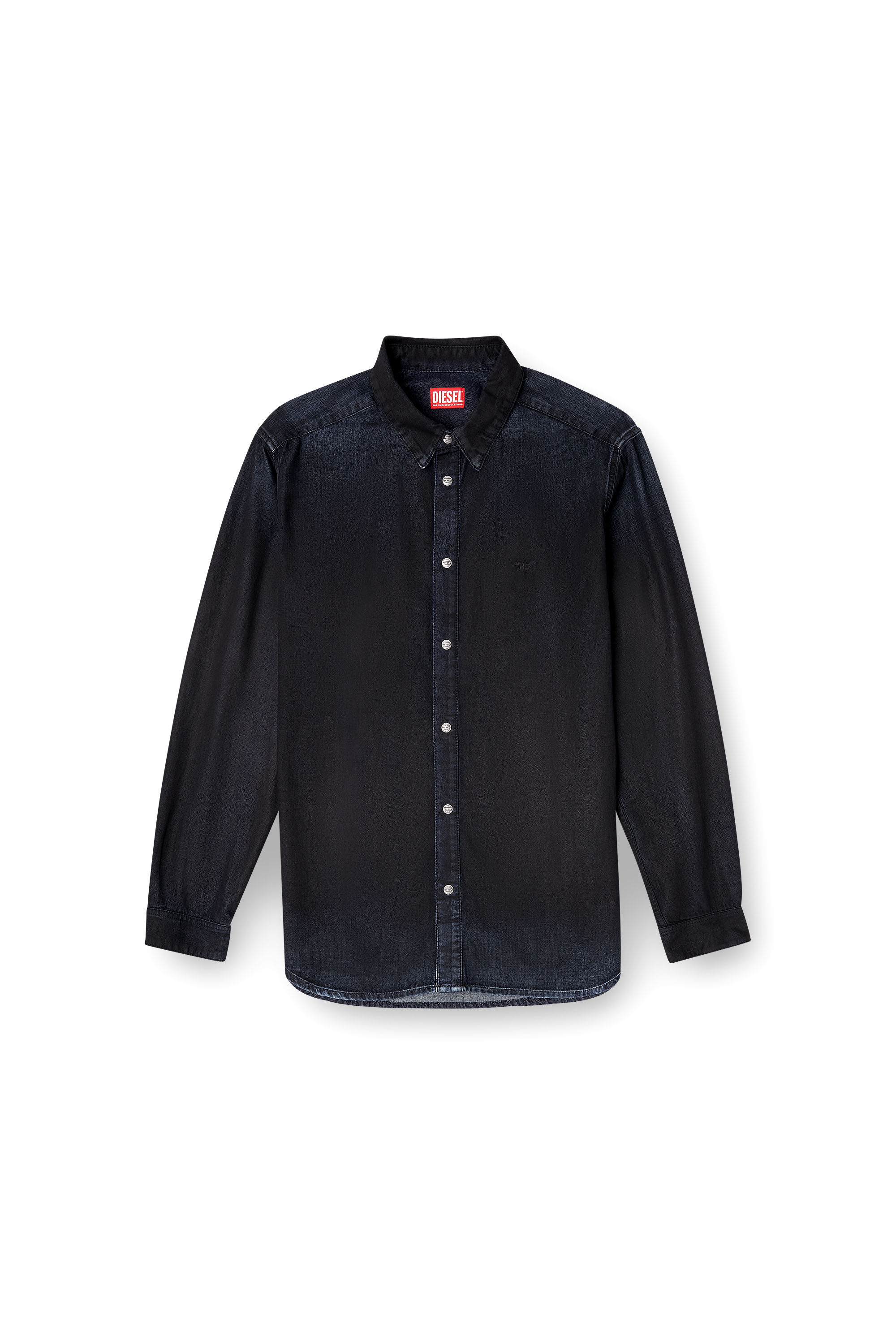 Diesel - D-SIMPLY, Camicia in denim a maniche lunghe Uomo in Blu - 2