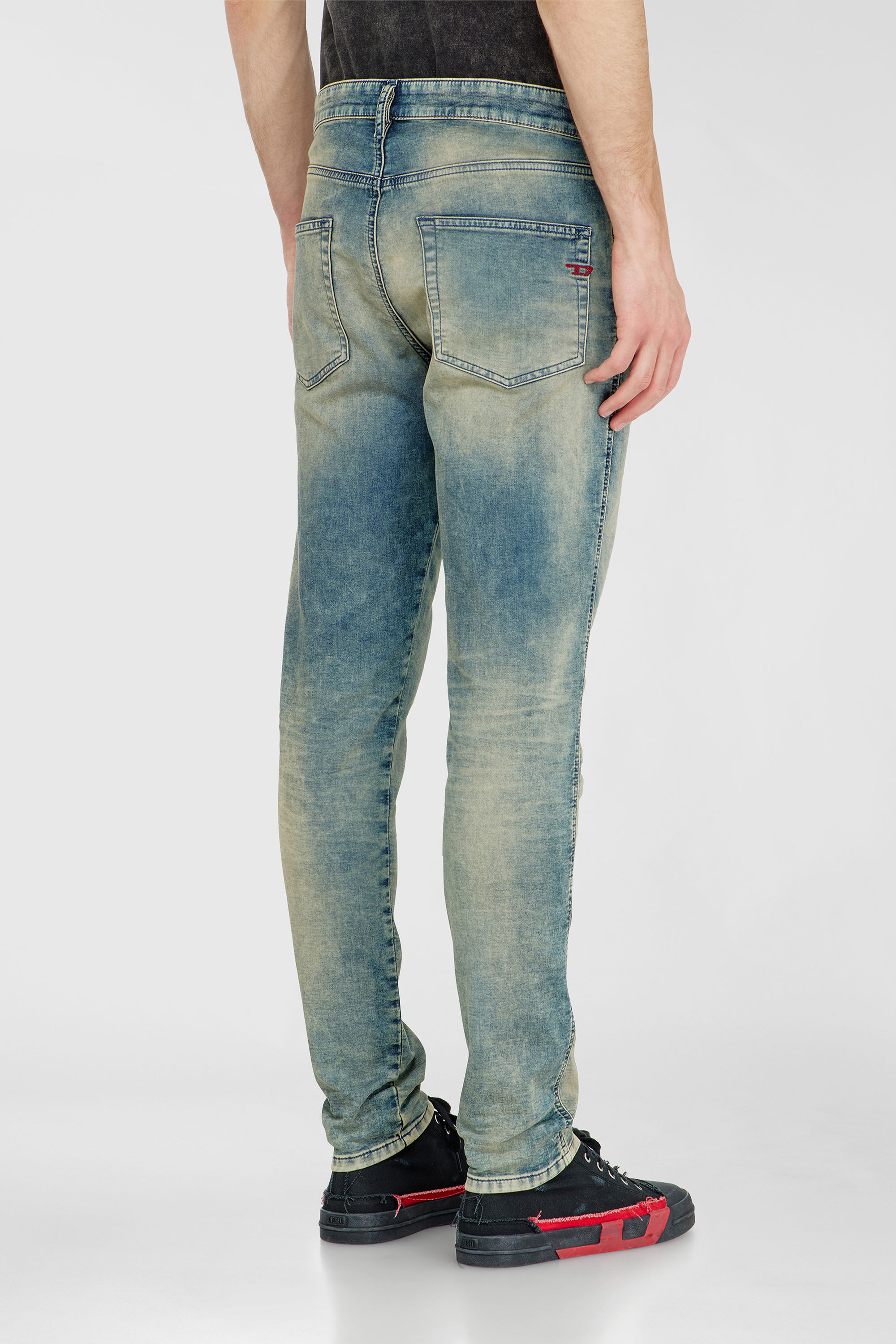 Diesel - Slim 2062 D-Strukt Joggjeans&reg; 09P60 Uomo, Blu medio - Image 3