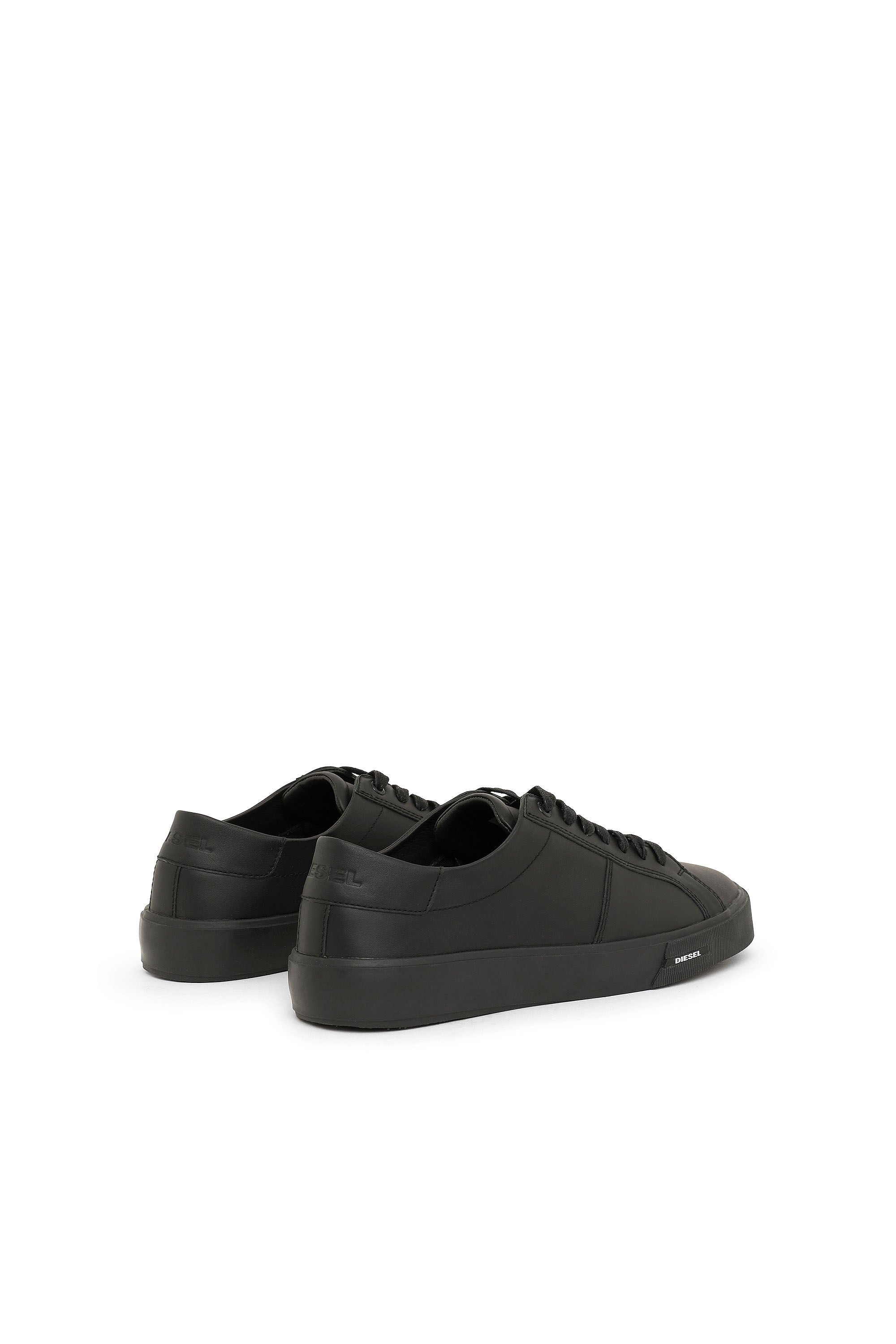 Diesel - S-MYDORI LC, Sneaker basse in pelle Uomo in Nero - 3