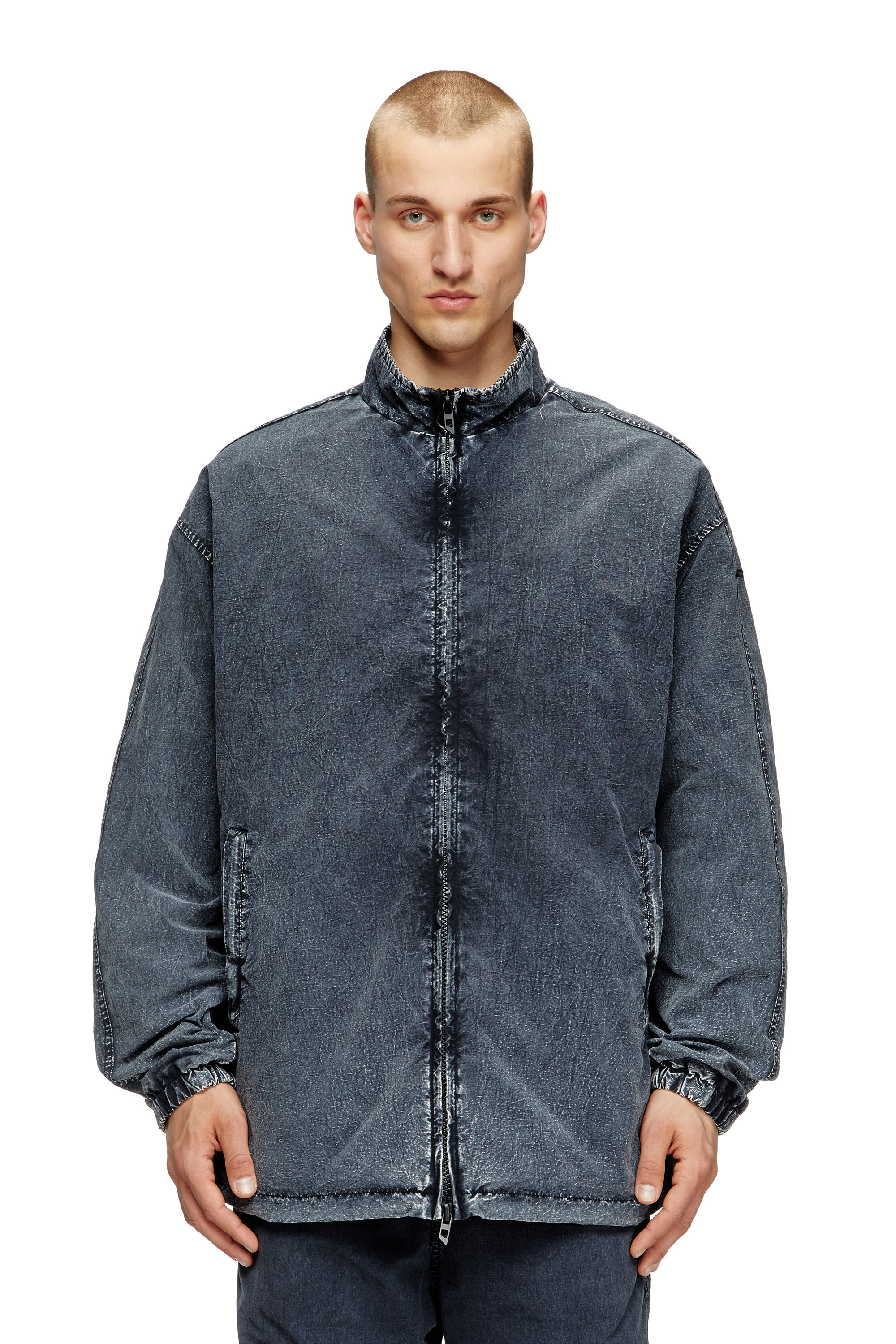 Diesel - J-WILSON, Giacca in nylon Taslan riciclato Uomo in Nero - 3