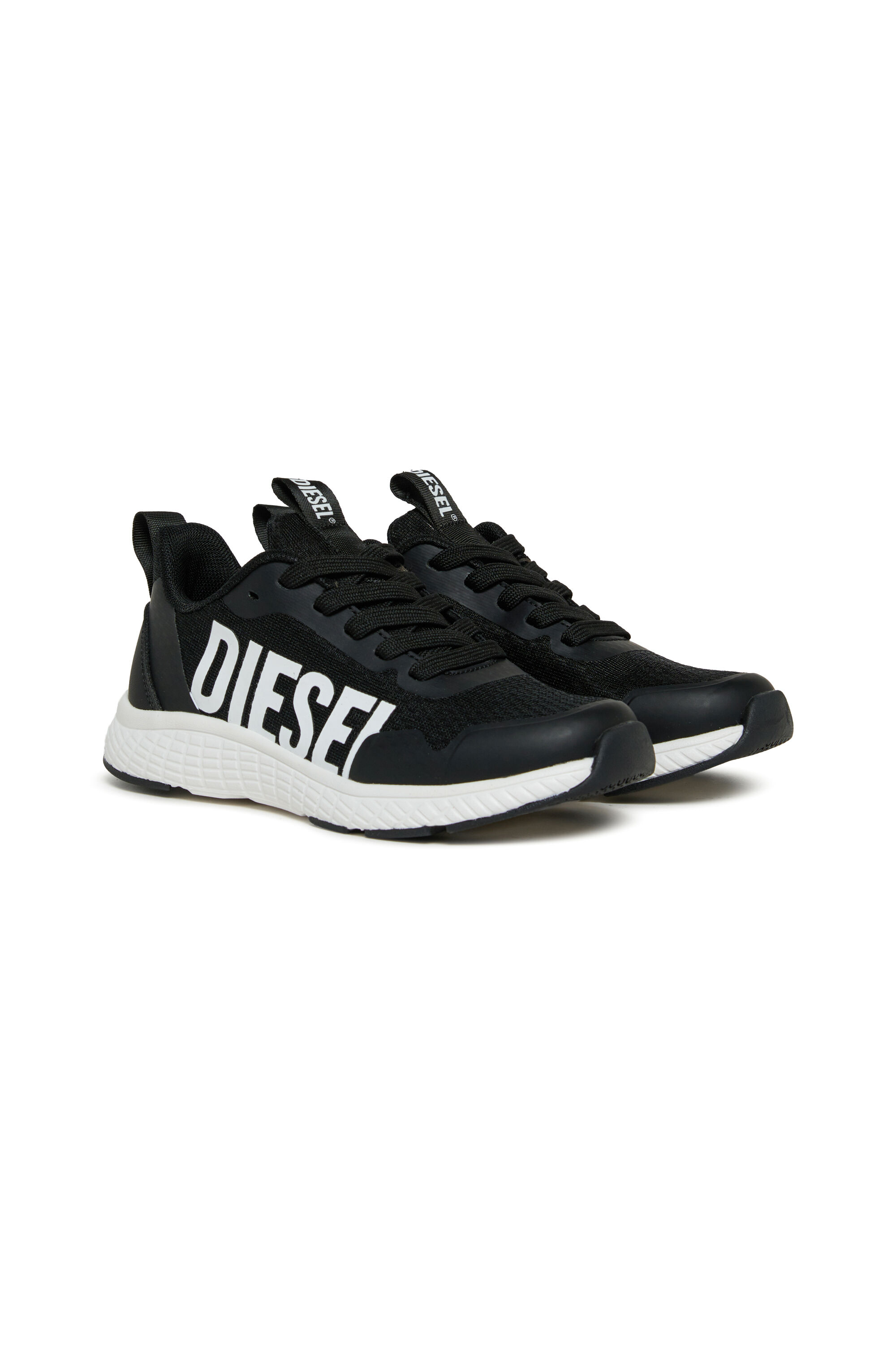 Diesel - S-RUNCOUT, S-Runcout - Sneakers con maxi logo Diesel Unisex in Nero - 2